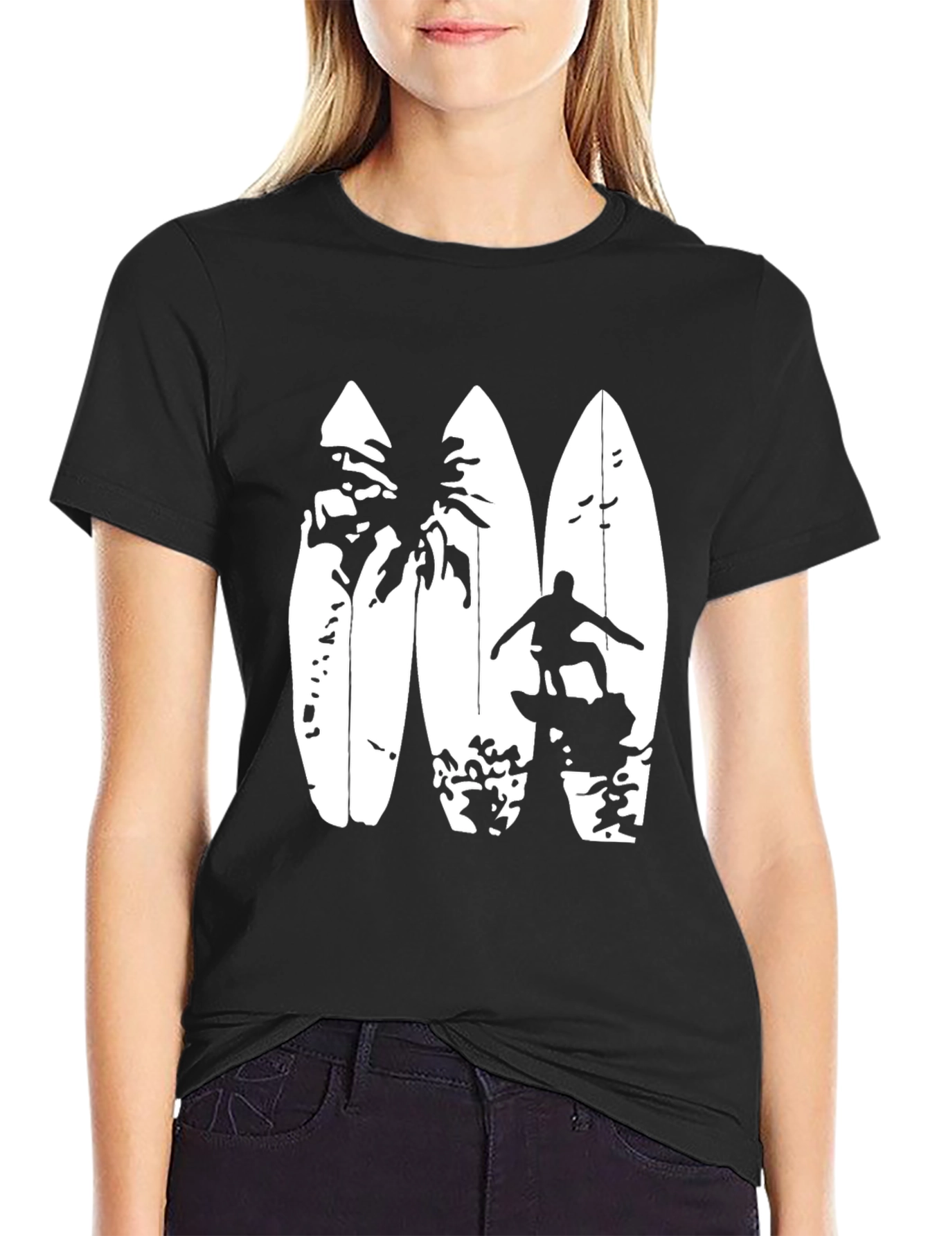 Surfing Graphic T-Shirt