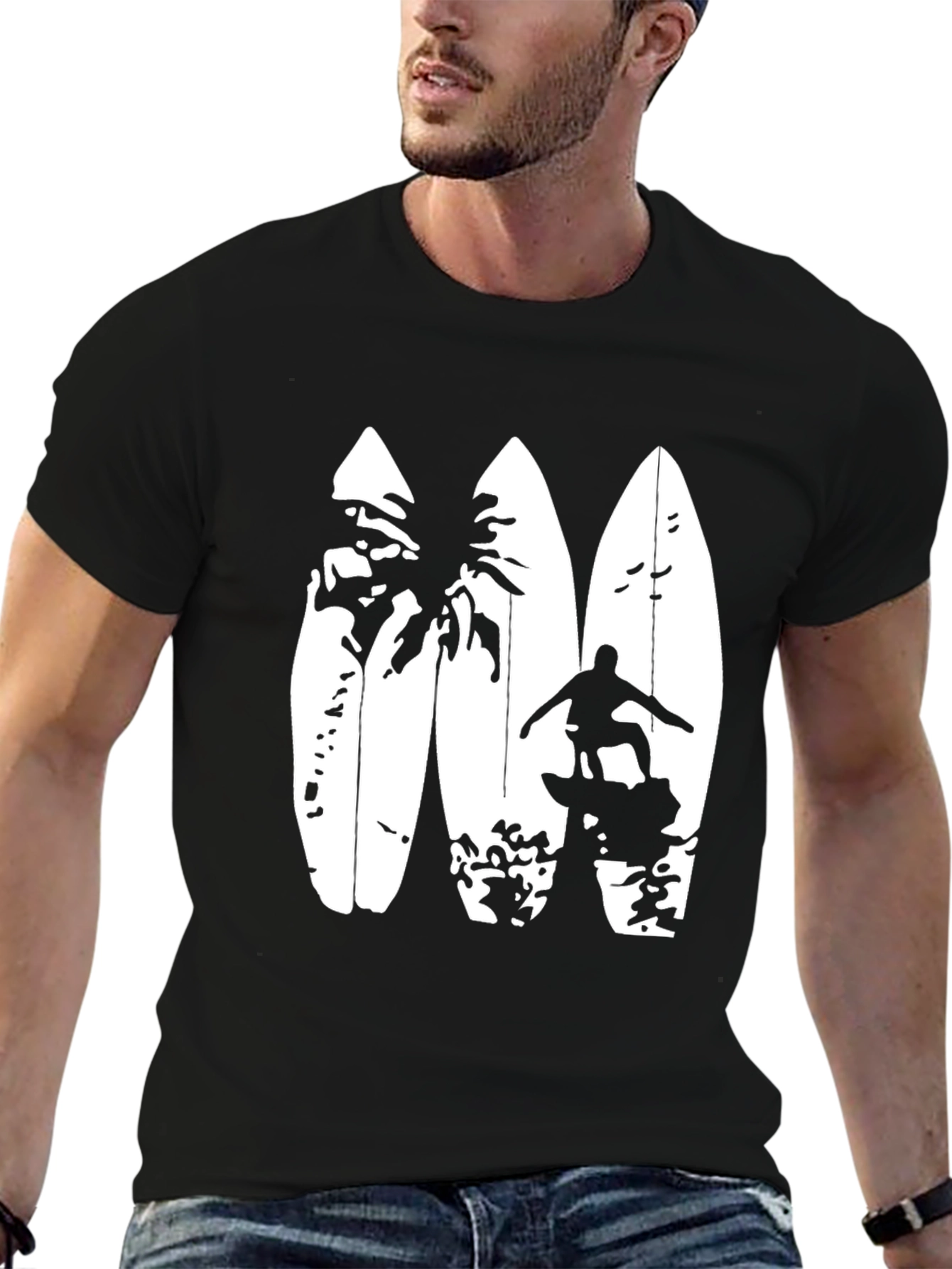 Surfing Graphic T-Shirt