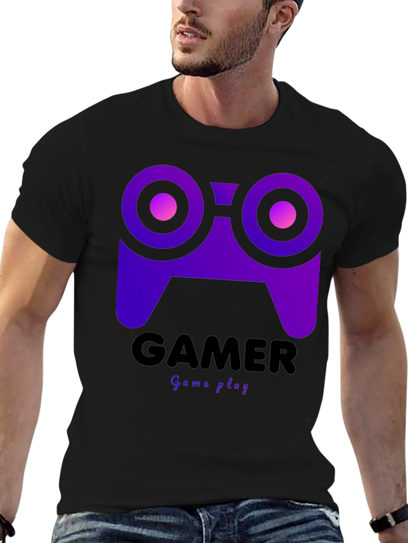Gamer Graphic Tee - Game Play Design