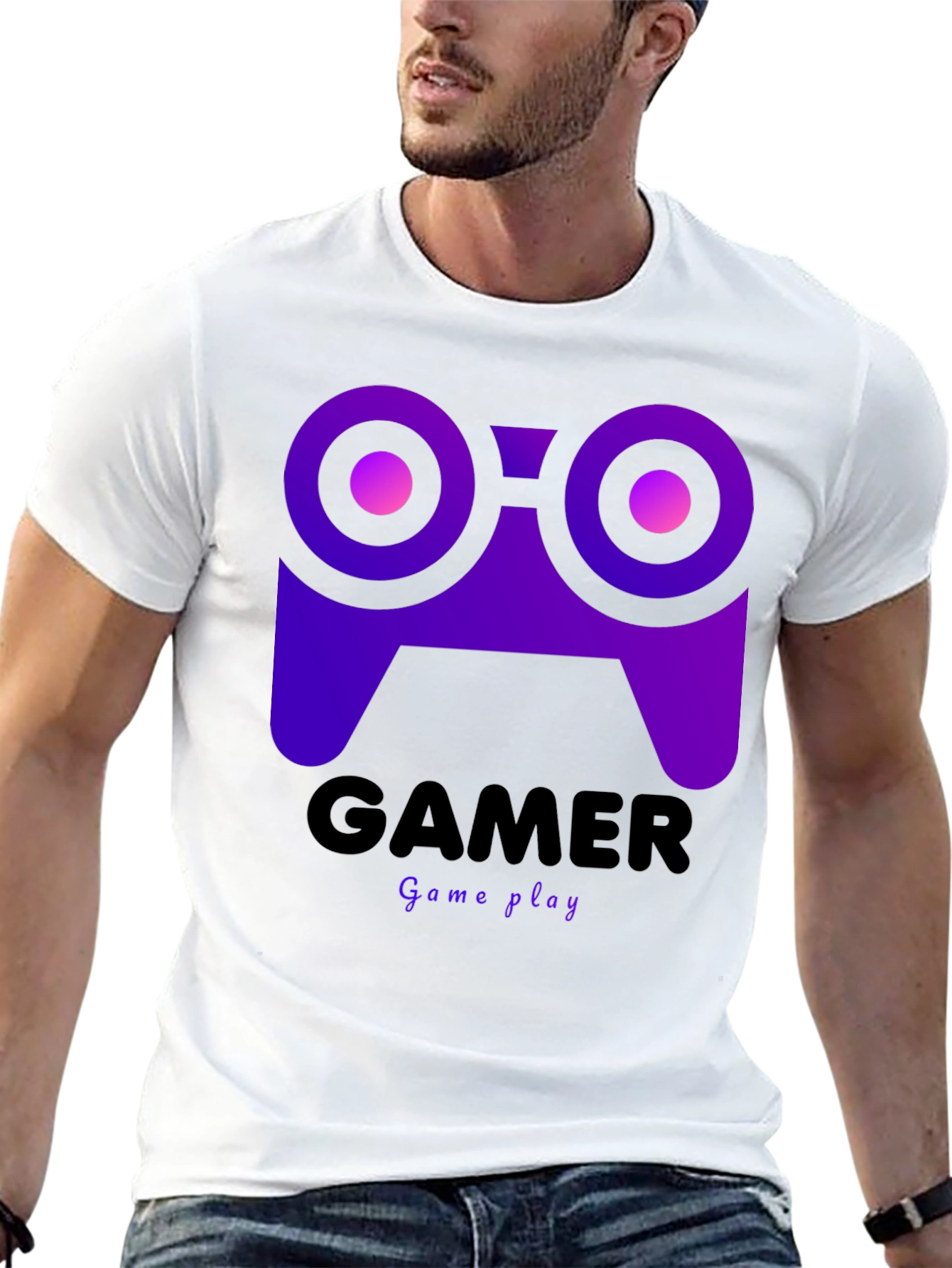 Gamer Graphic Tee - Game Play Design
