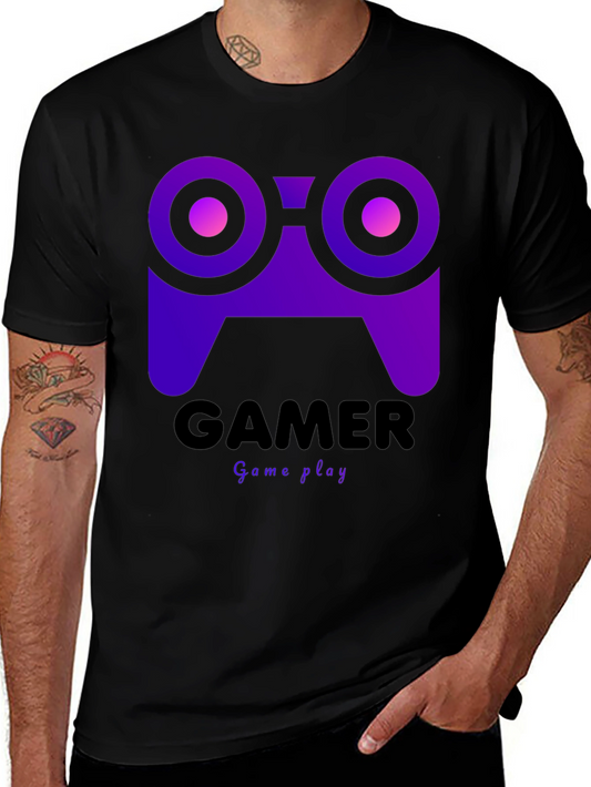 Gamer Graphic Tee - Game Play Design