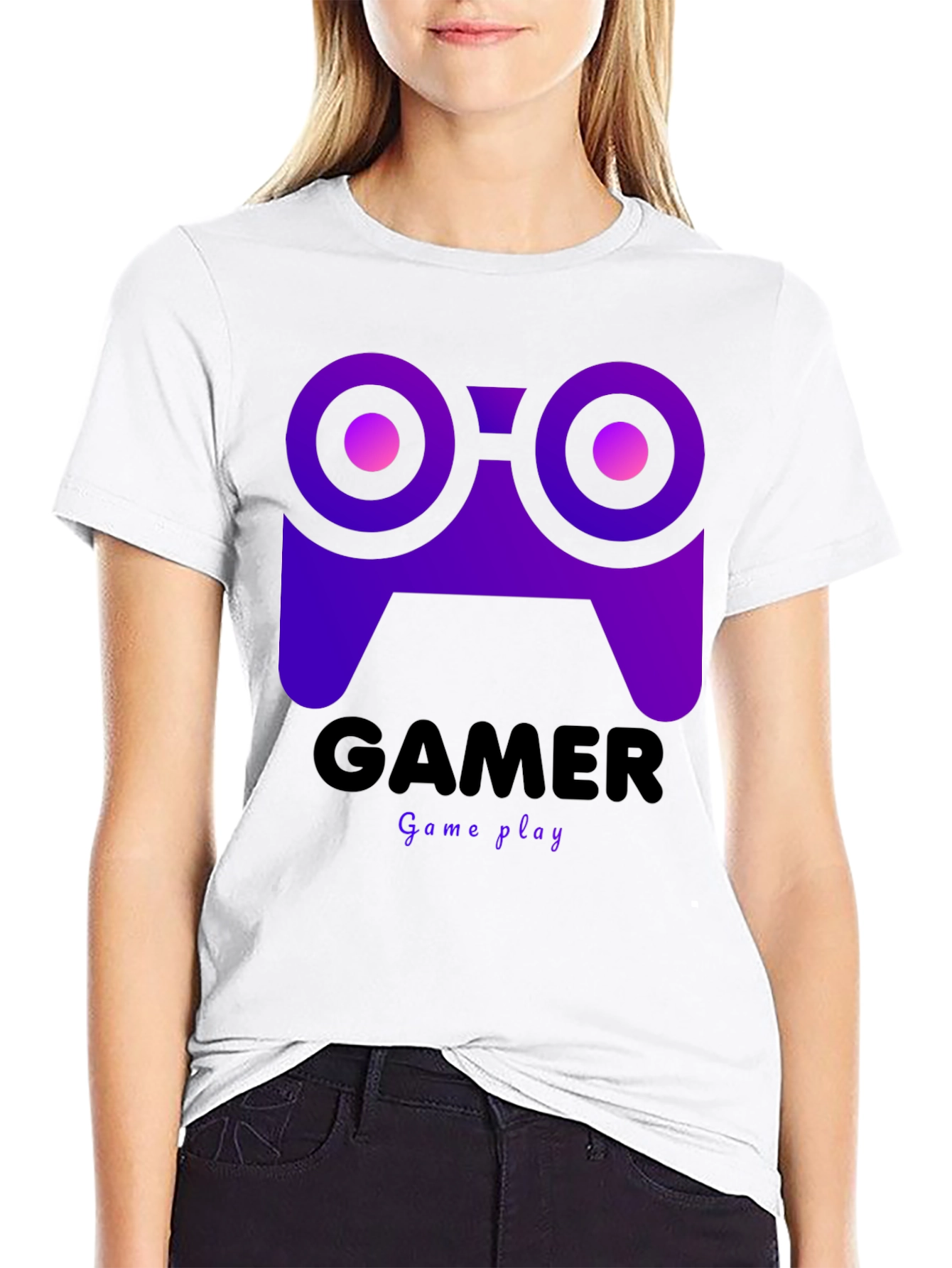 Gamer Graphic Tee - Game Play Design