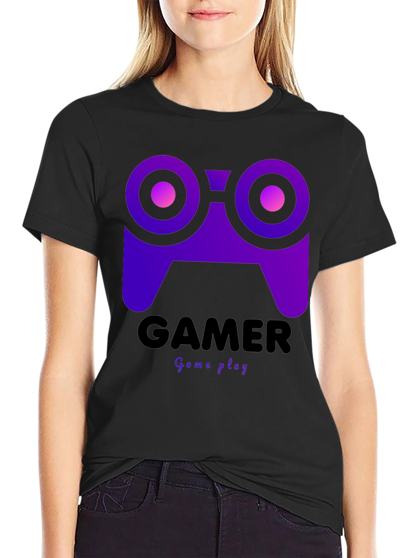 Gamer Graphic Tee - Game Play Design