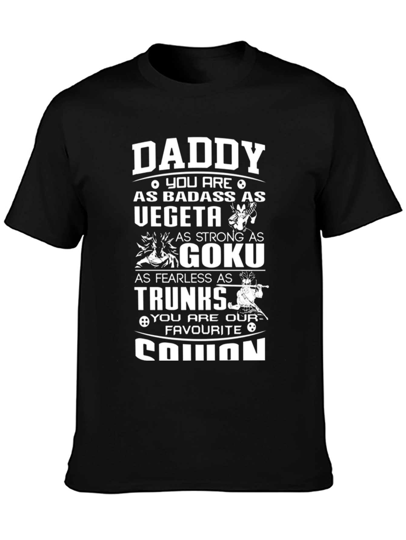 Daddy Dragon Ball Z Inspired T-Shirt