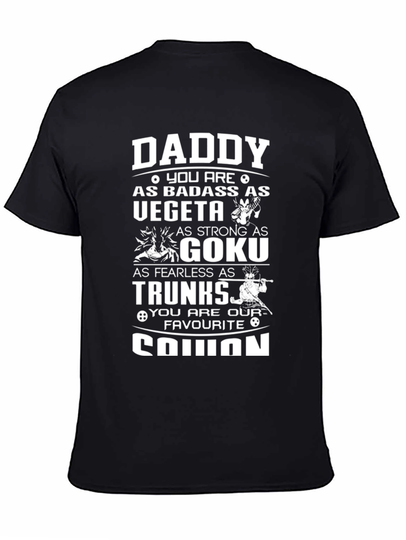 Daddy Dragon Ball Z Inspired T-Shirt