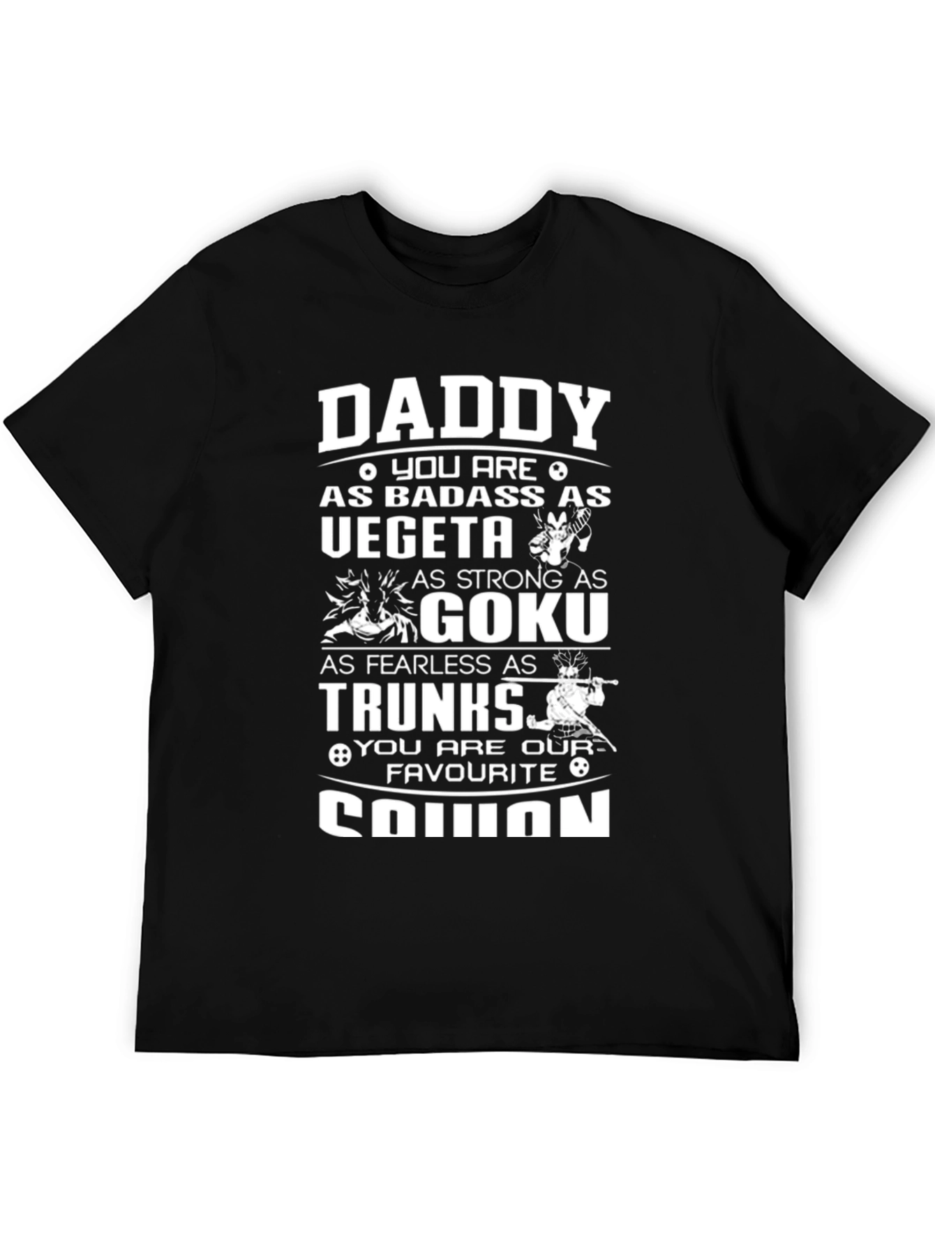 Daddy Dragon Ball Z Inspired T-Shirt