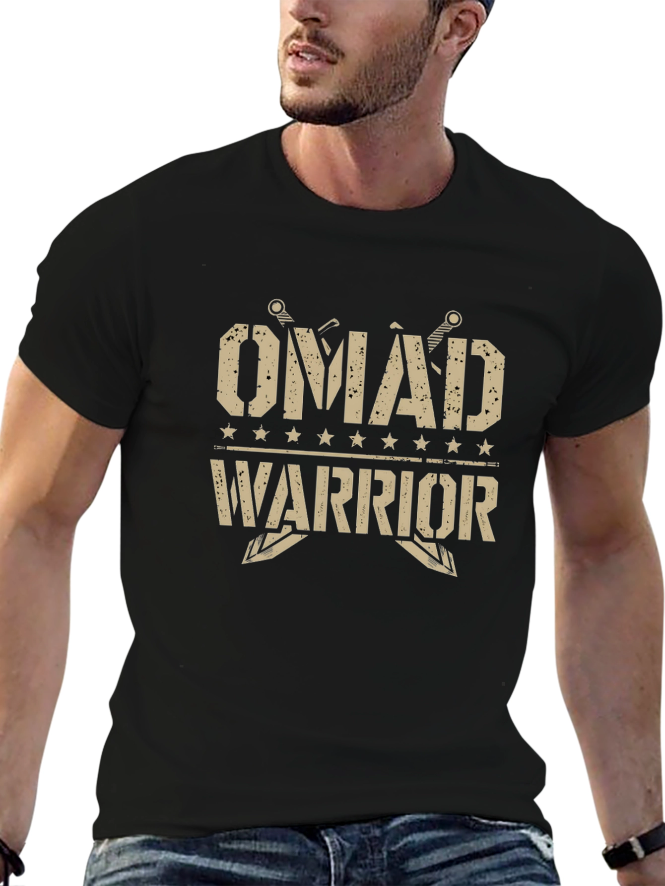 OMAD Warrior Black T-Shirt