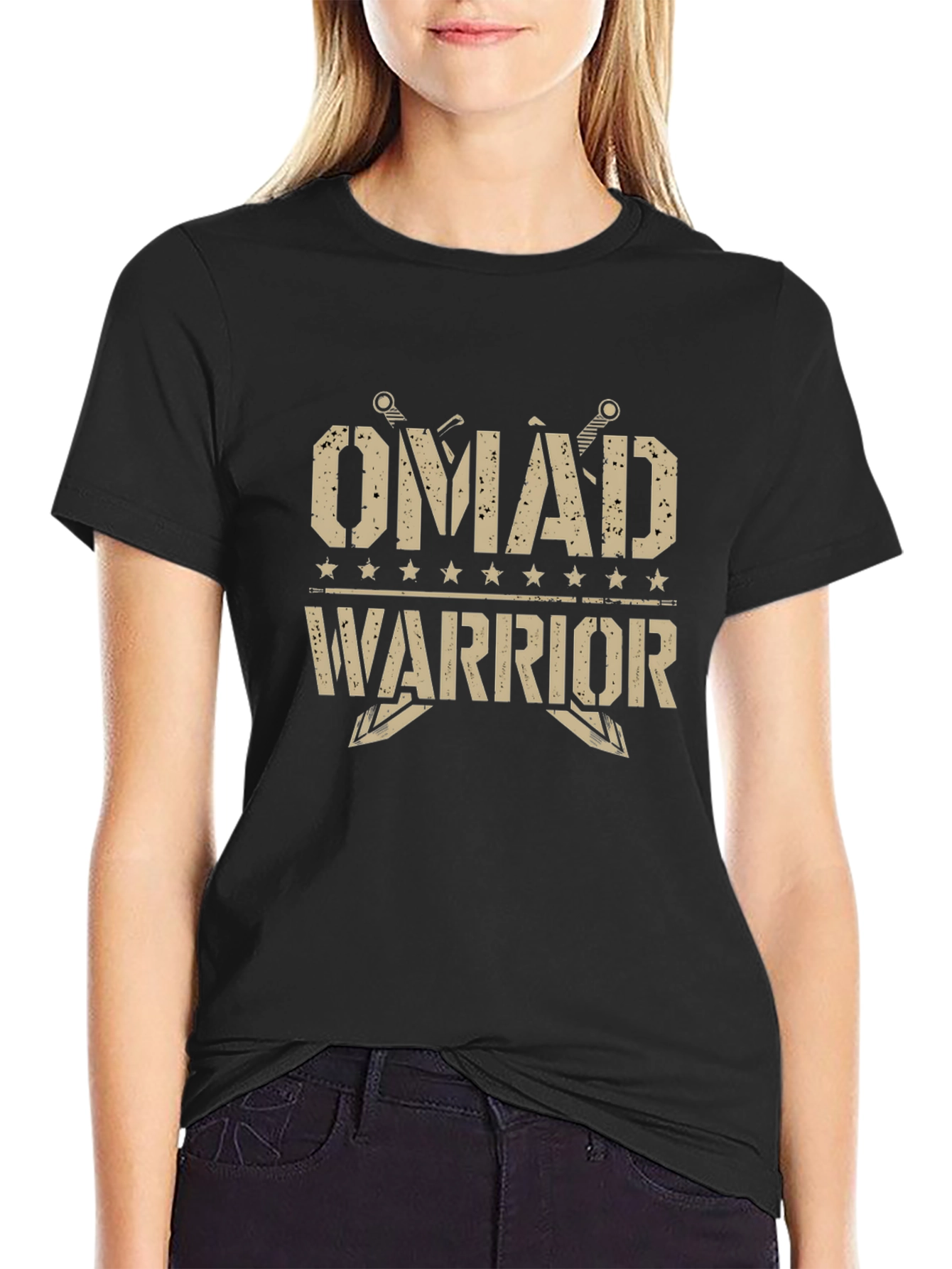 OMAD Warrior Black T-Shirt