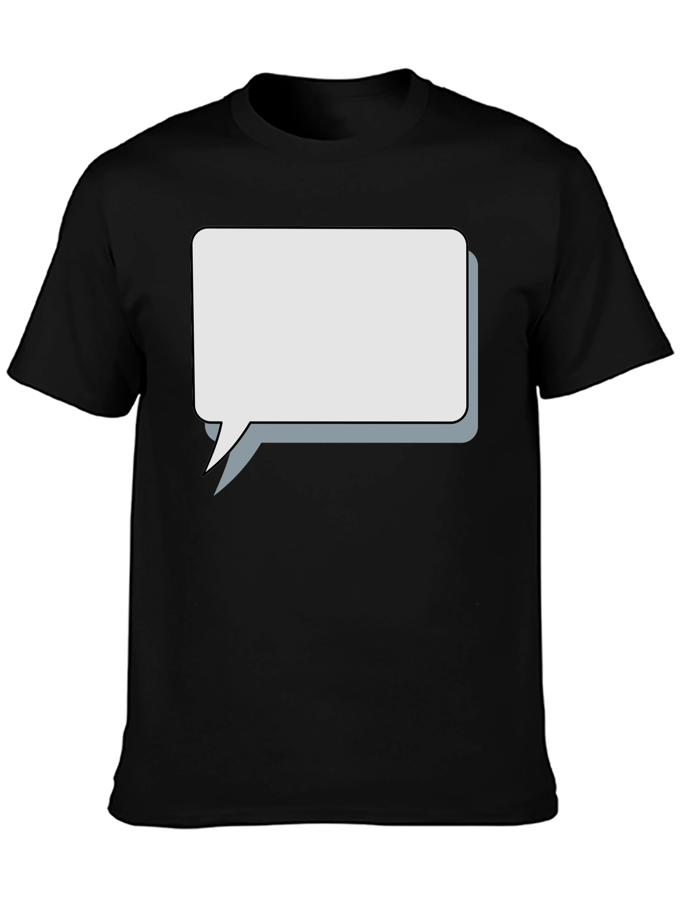 Blank Speech Bubble Graphic Tee