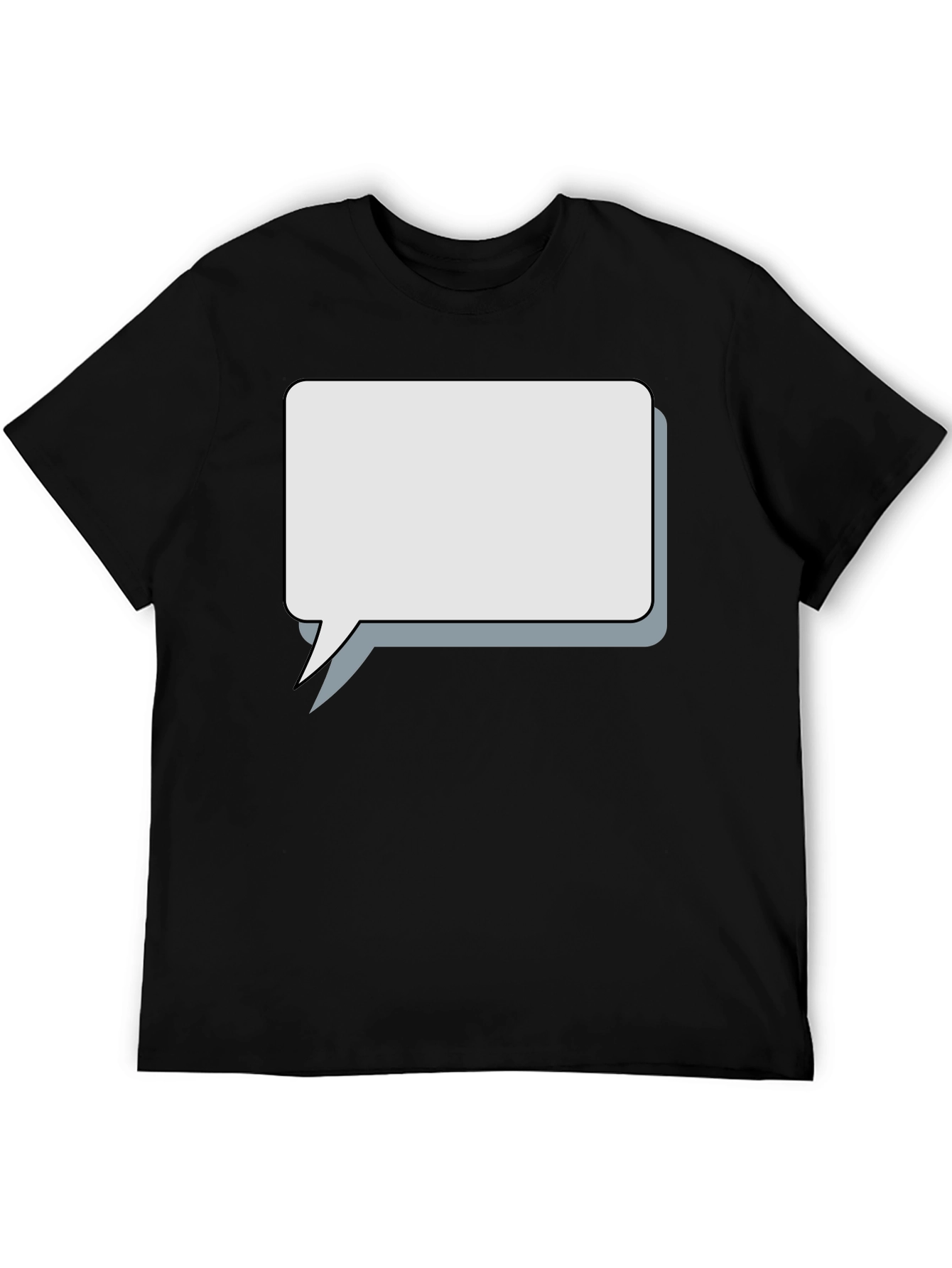 Blank Speech Bubble Graphic Tee