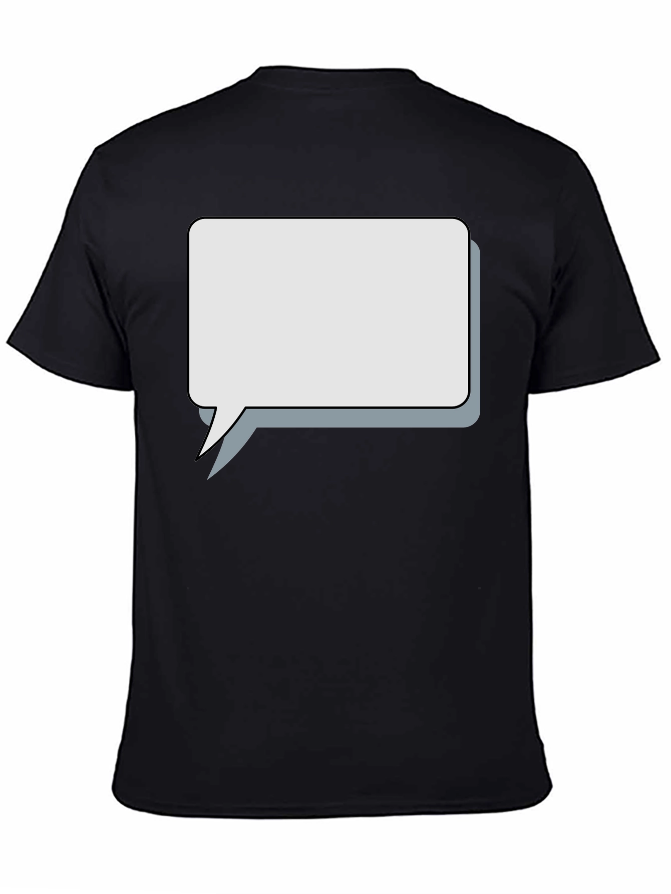 Blank Speech Bubble Graphic Tee