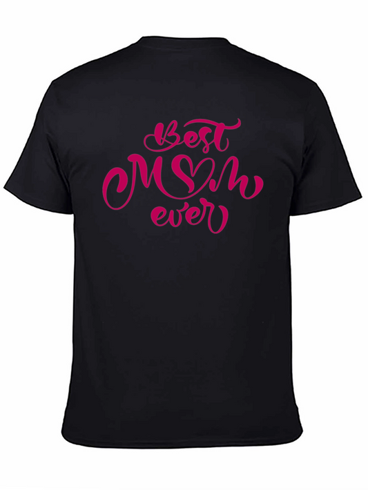 Best Mom Ever T-Shirt - Heart Design