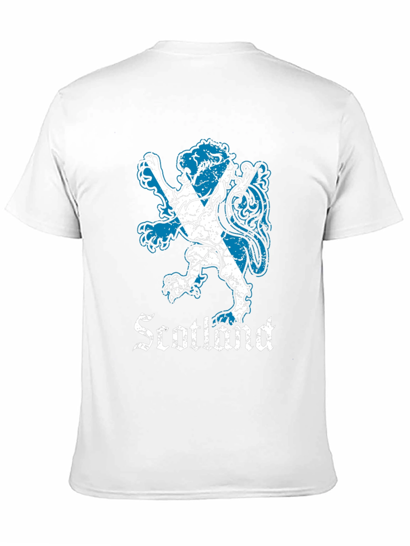 Scottish Lion Rampant T-Shirt - Black