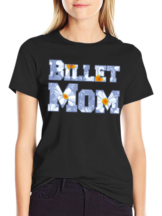 Billet Mom Floral Graphic Tee