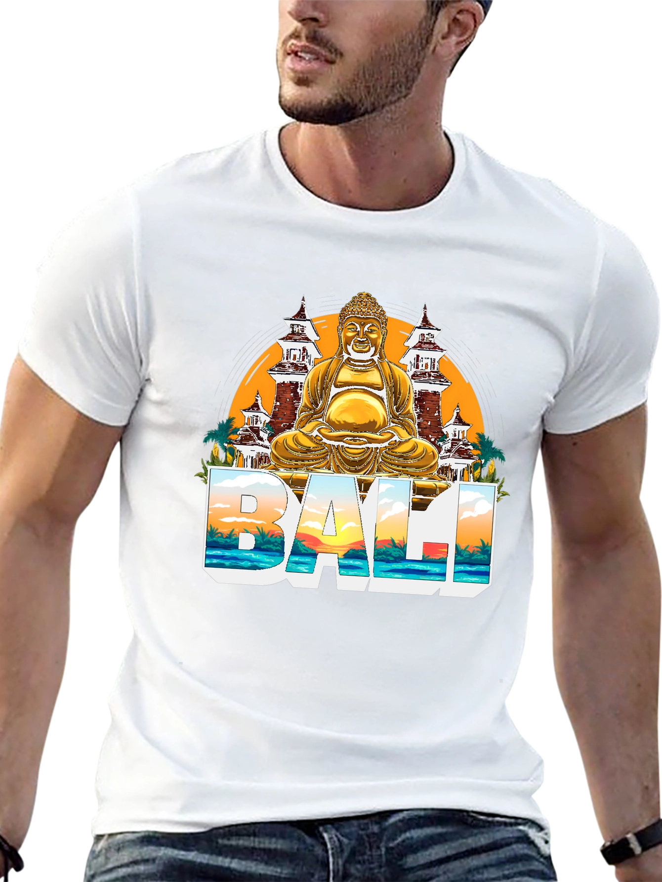 Bali Graphic Tee - Island Vibes T-Shirt