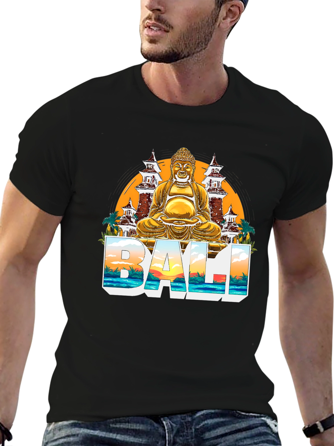 Bali Graphic Tee - Island Vibes T-Shirt