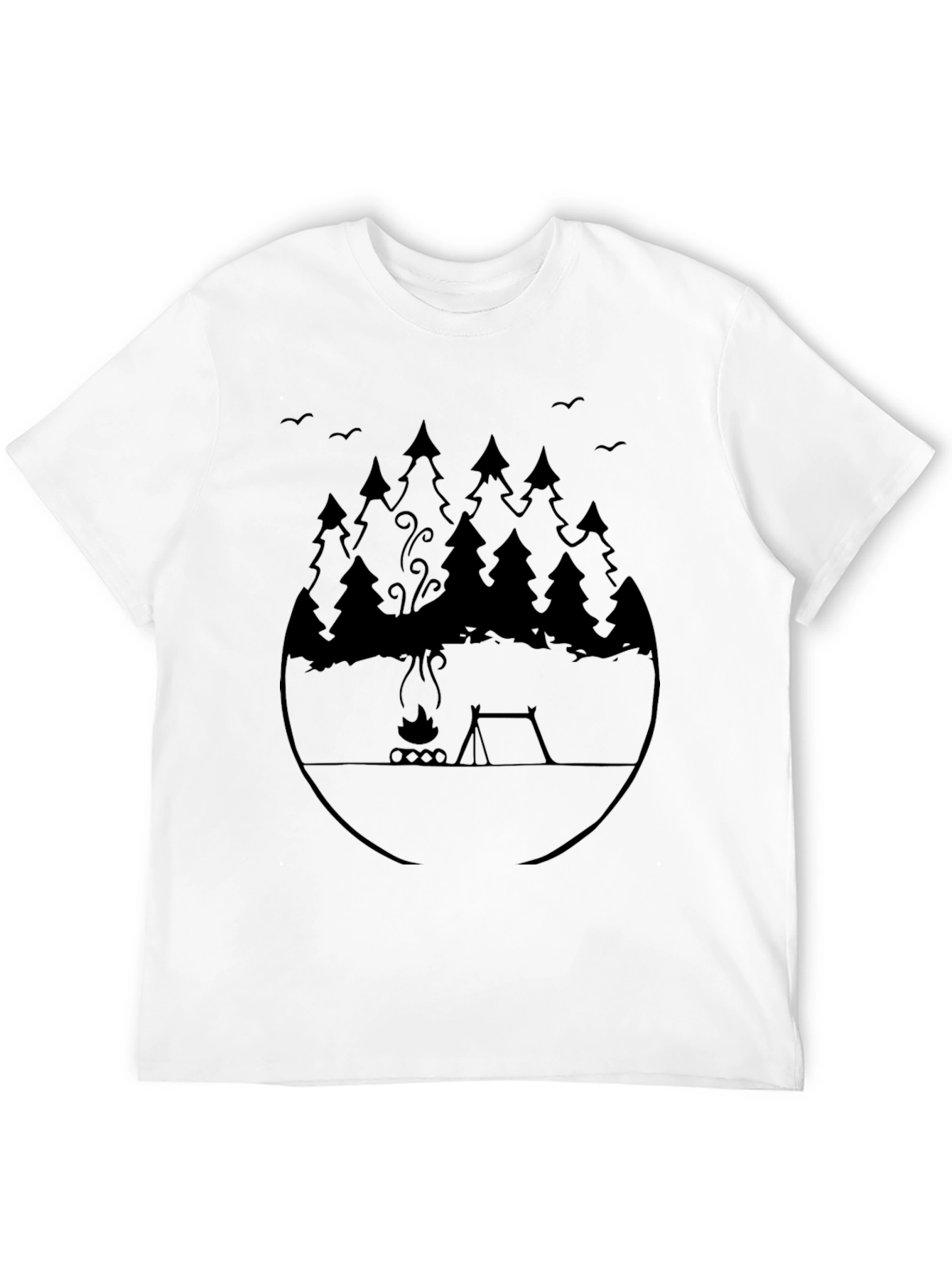 Nature Camping T-Shirt - Adventure Awaits!