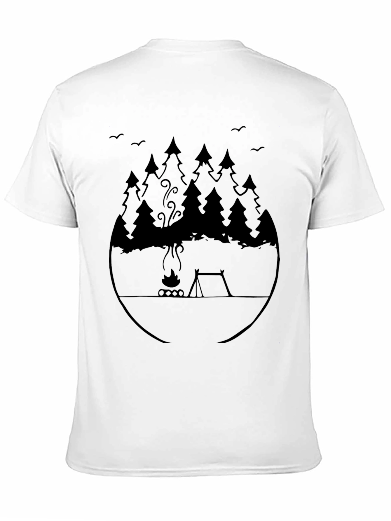 Nature Camping T-Shirt - Adventure Awaits!