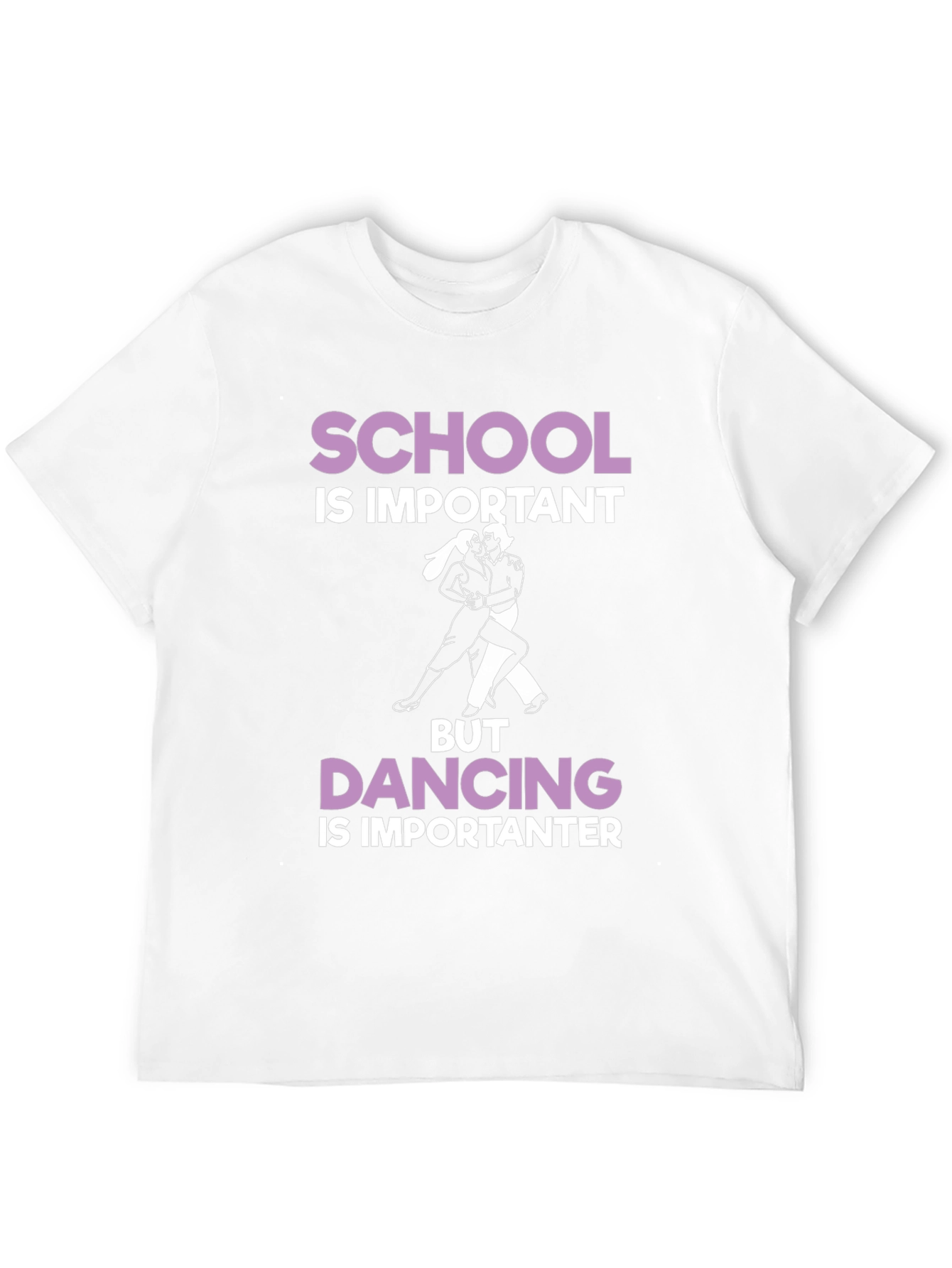 School vs. Dancing Graphic Tee