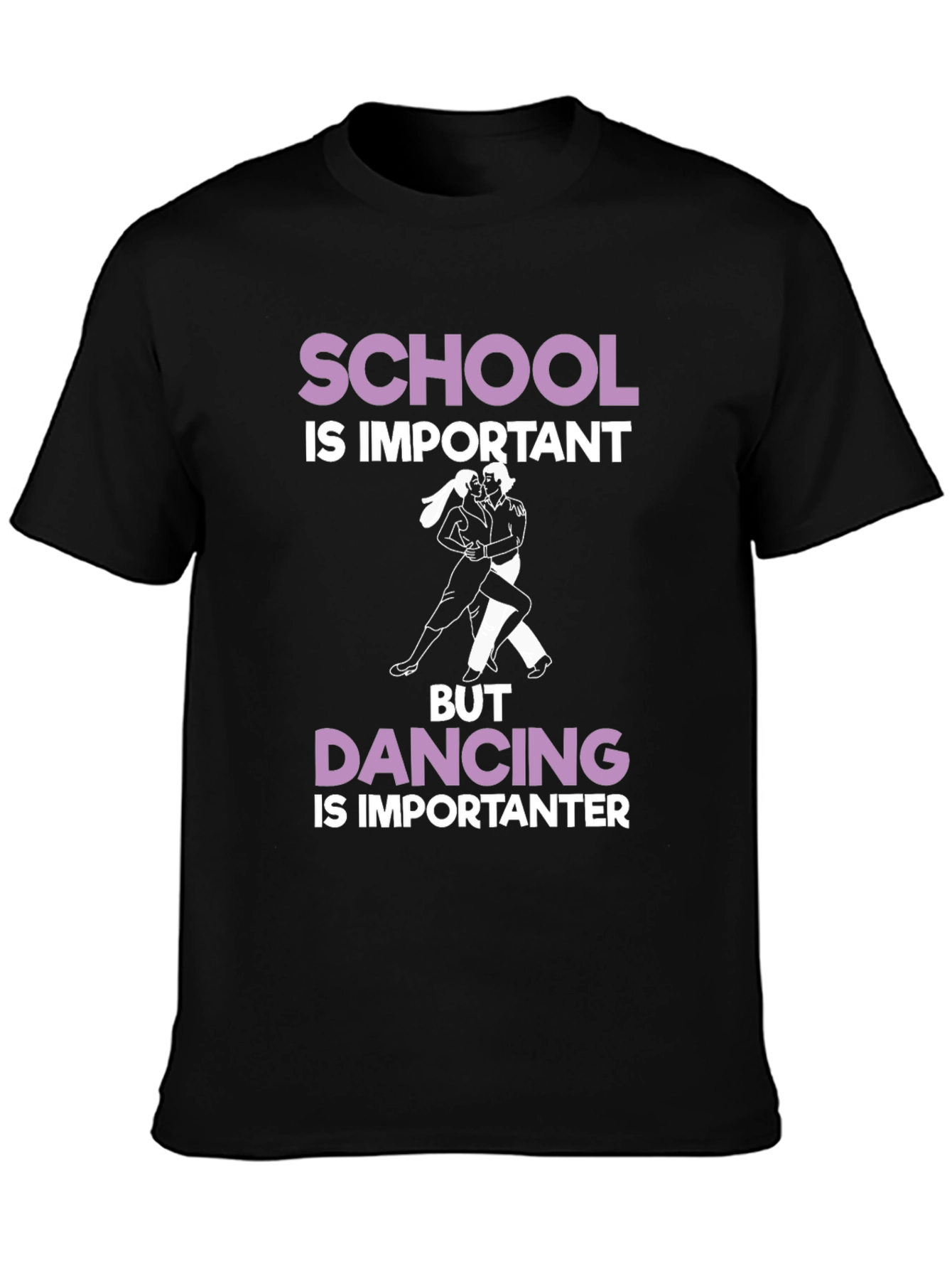 School vs. Dancing Graphic Tee