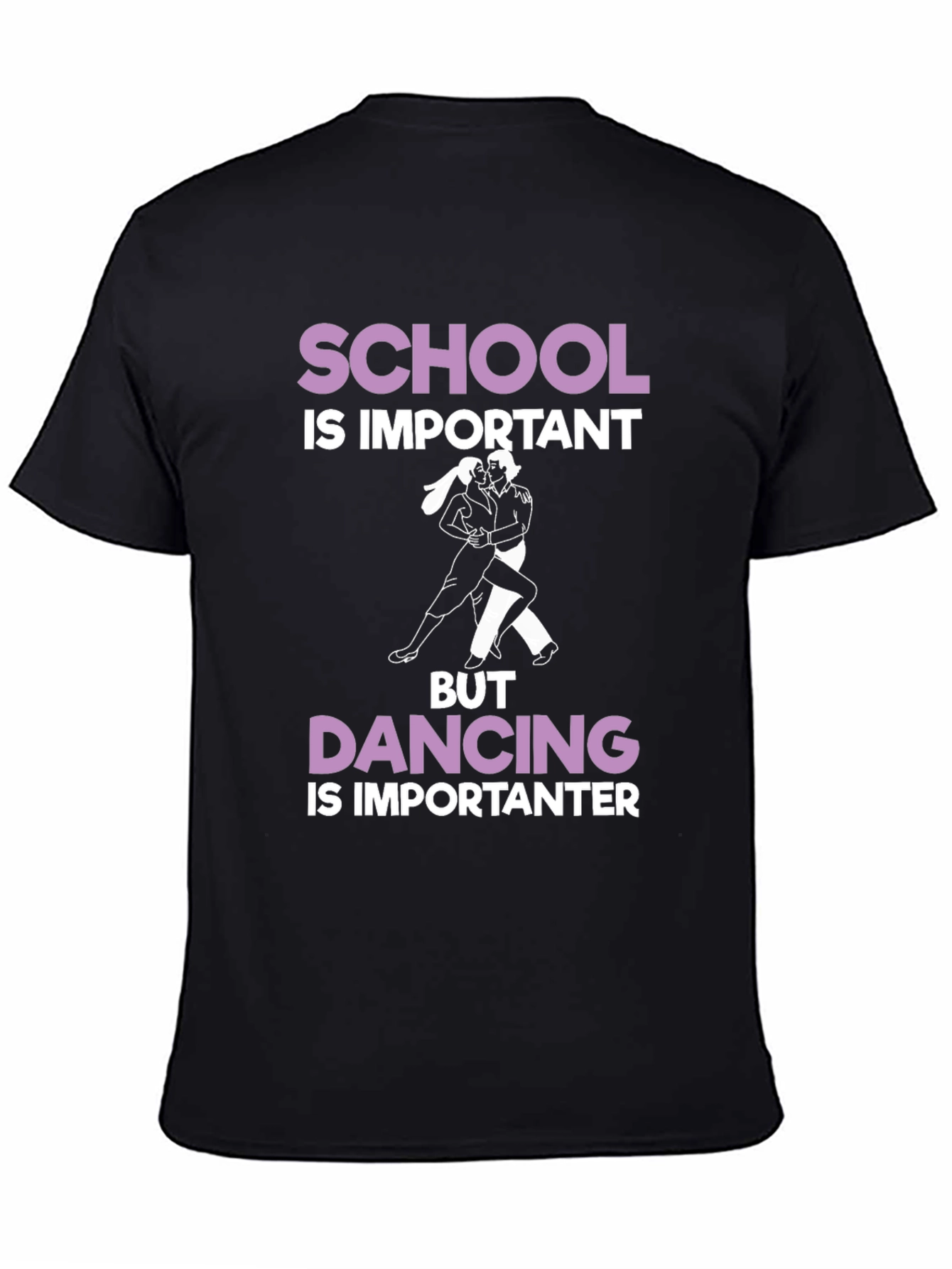 School vs. Dancing Graphic Tee