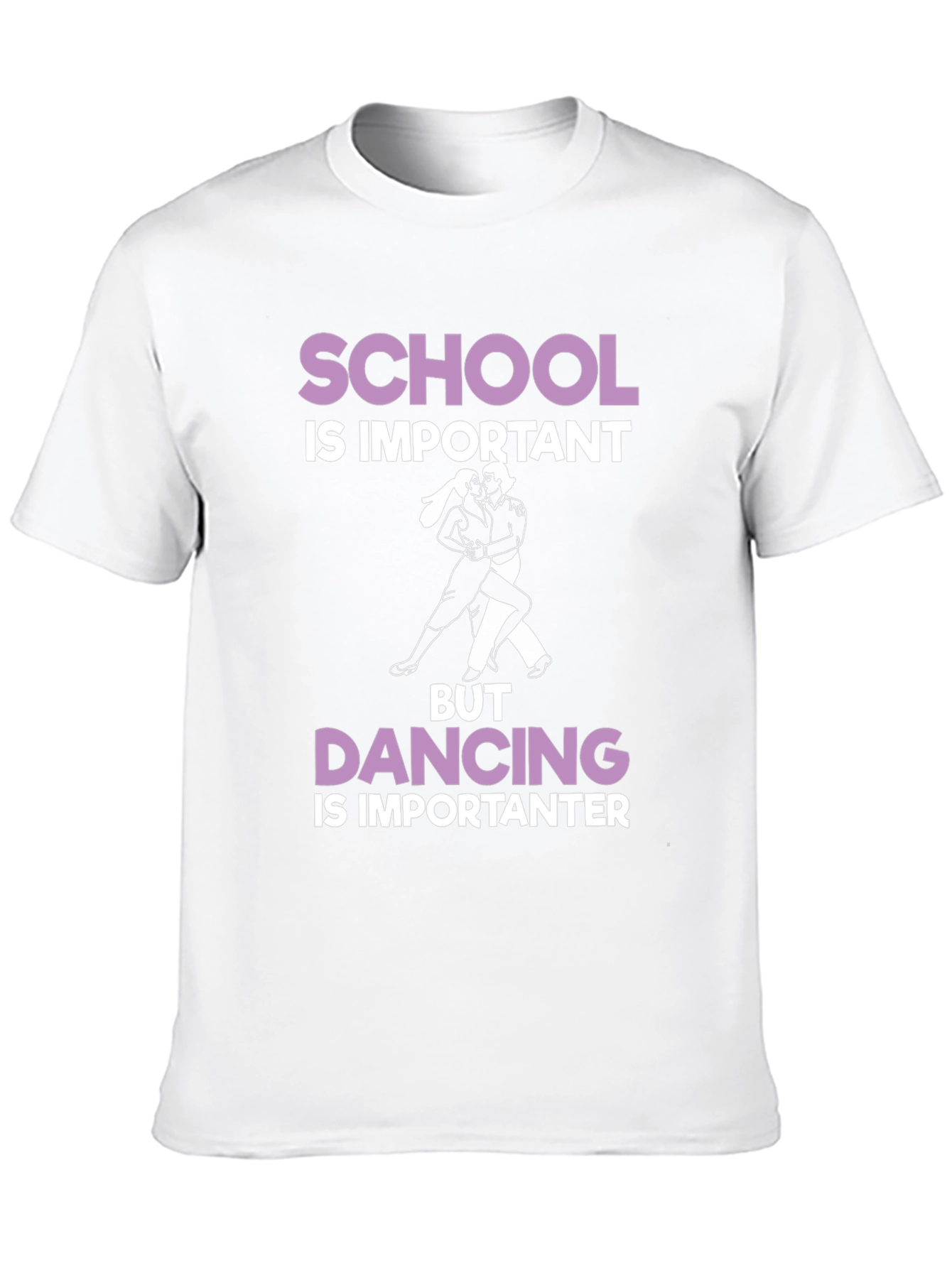 School vs. Dancing Graphic Tee