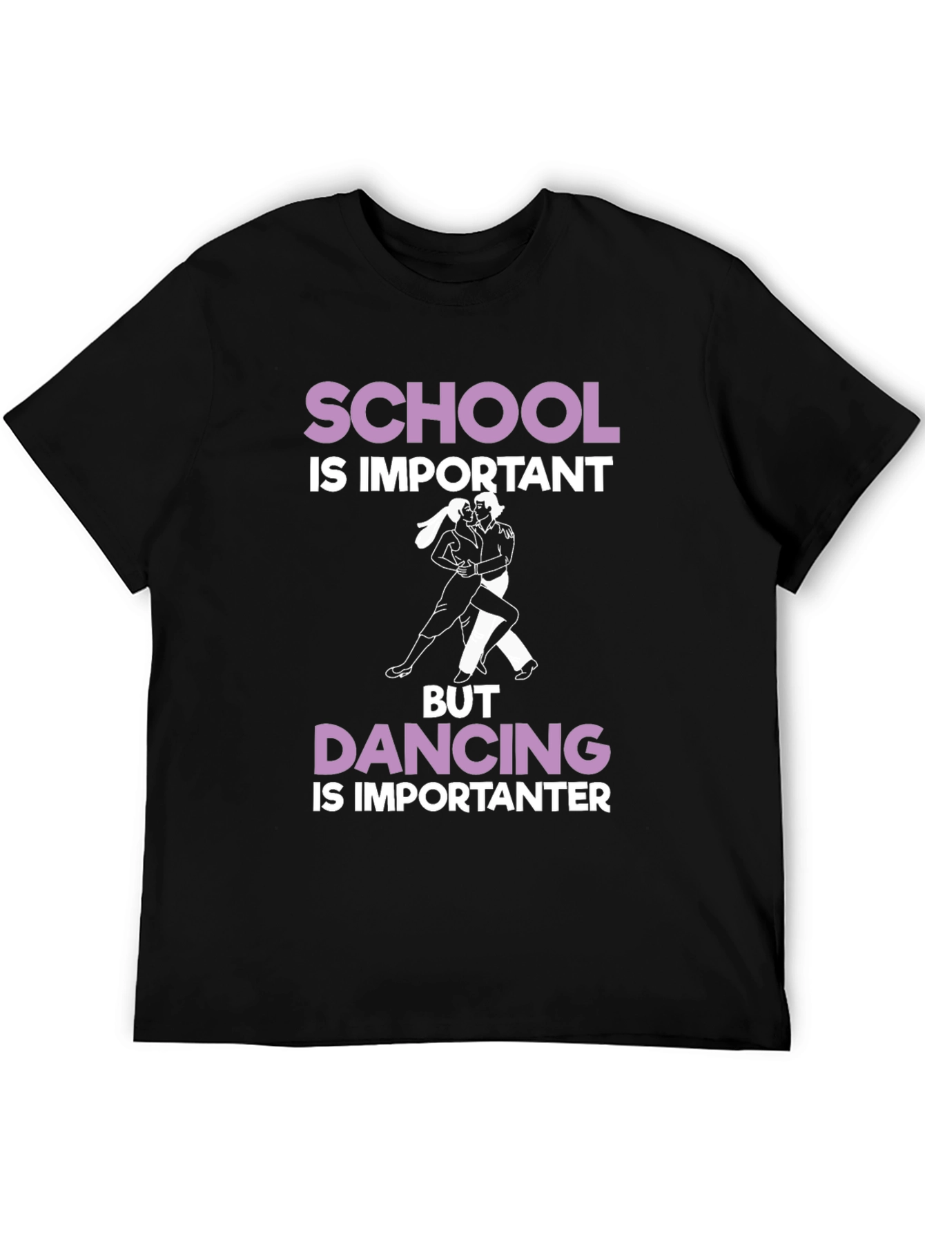 School vs. Dancing Graphic Tee