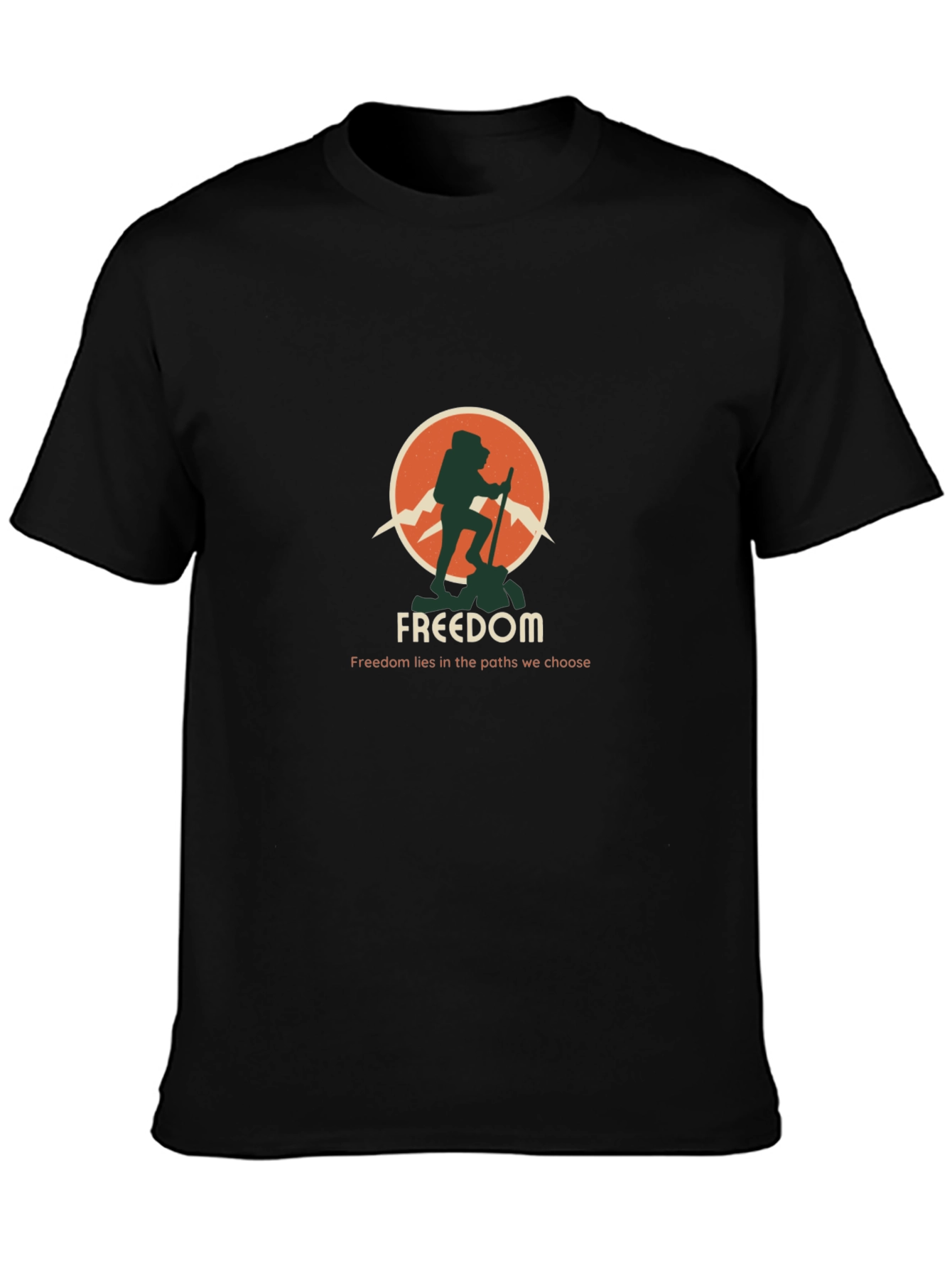 Freedom Hiker Graphic Tee - Adventure Awaits!