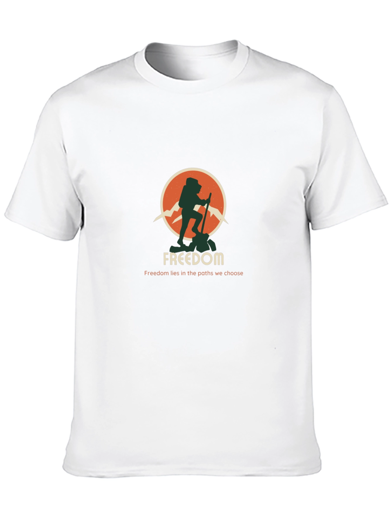 Freedom Hiker Graphic Tee - Adventure Awaits!