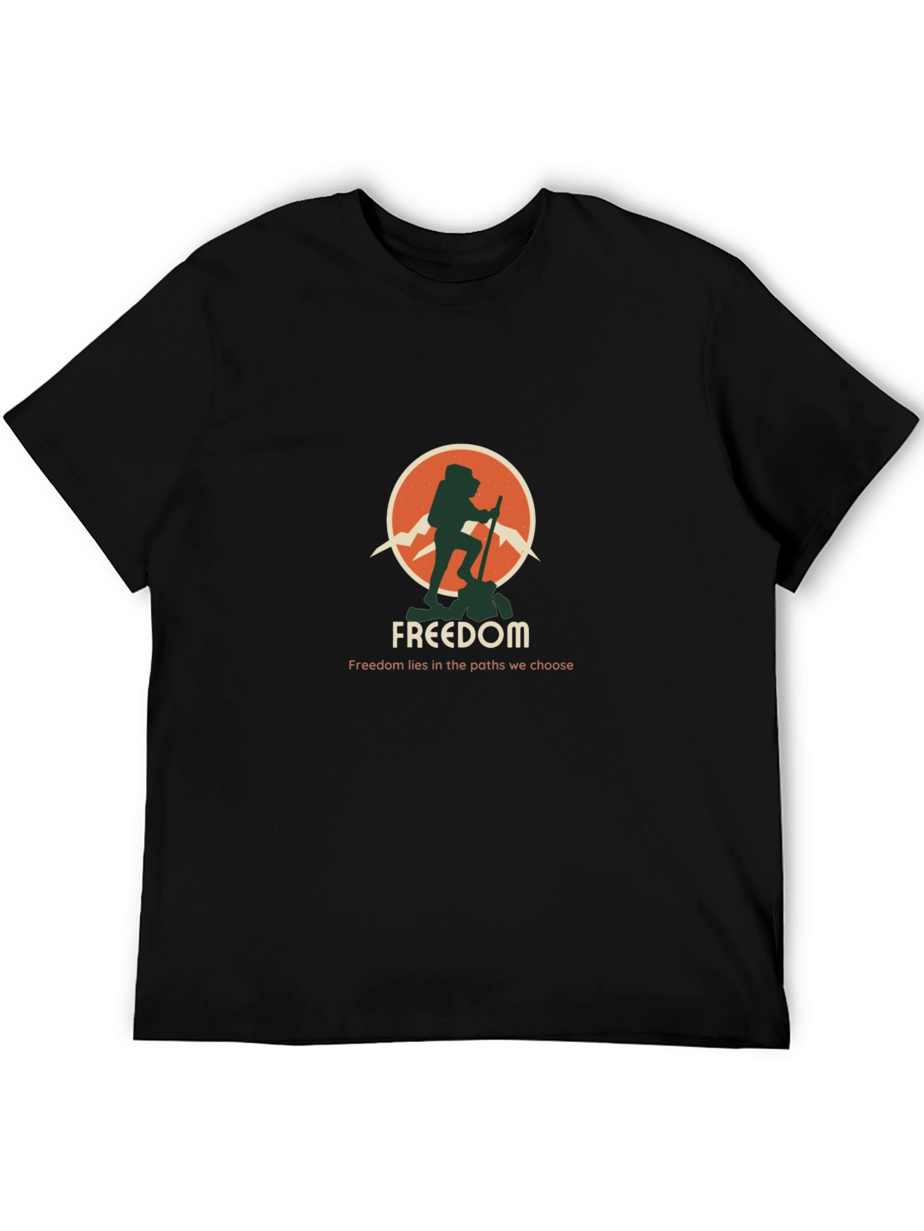 Freedom Hiker Graphic Tee - Adventure Awaits!