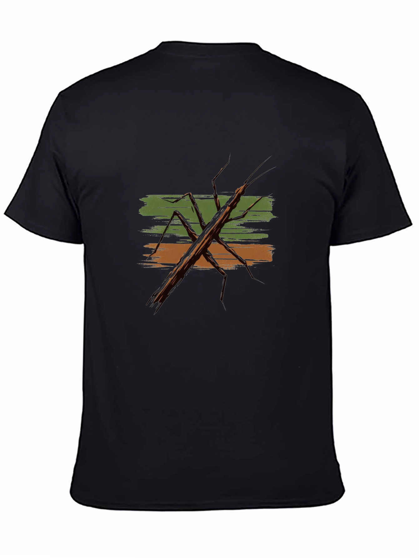 Stick Bug Graphic Tee - Novelty Insect T-Shirt