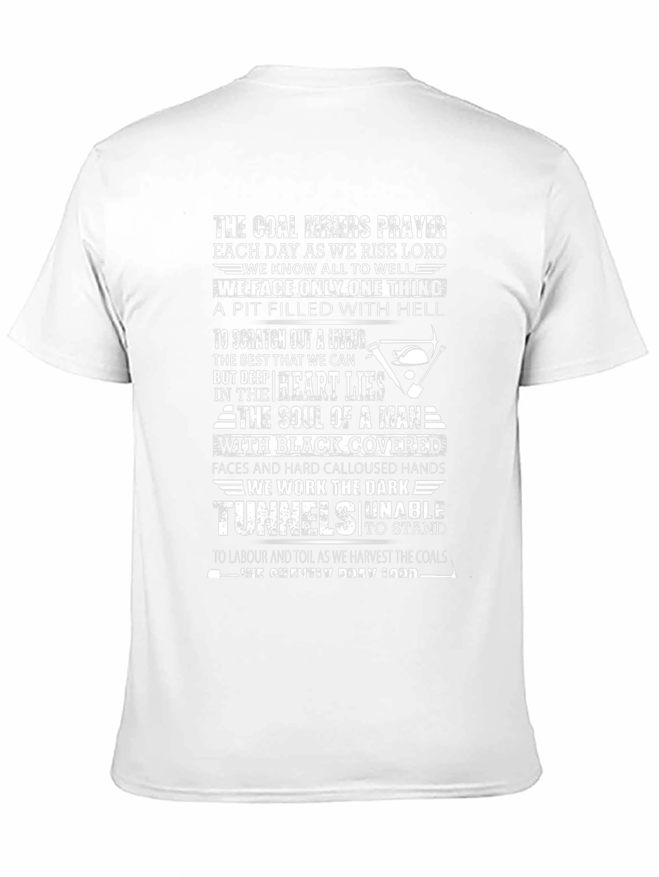 Coal Miners Prayer Graphic Tee - Black