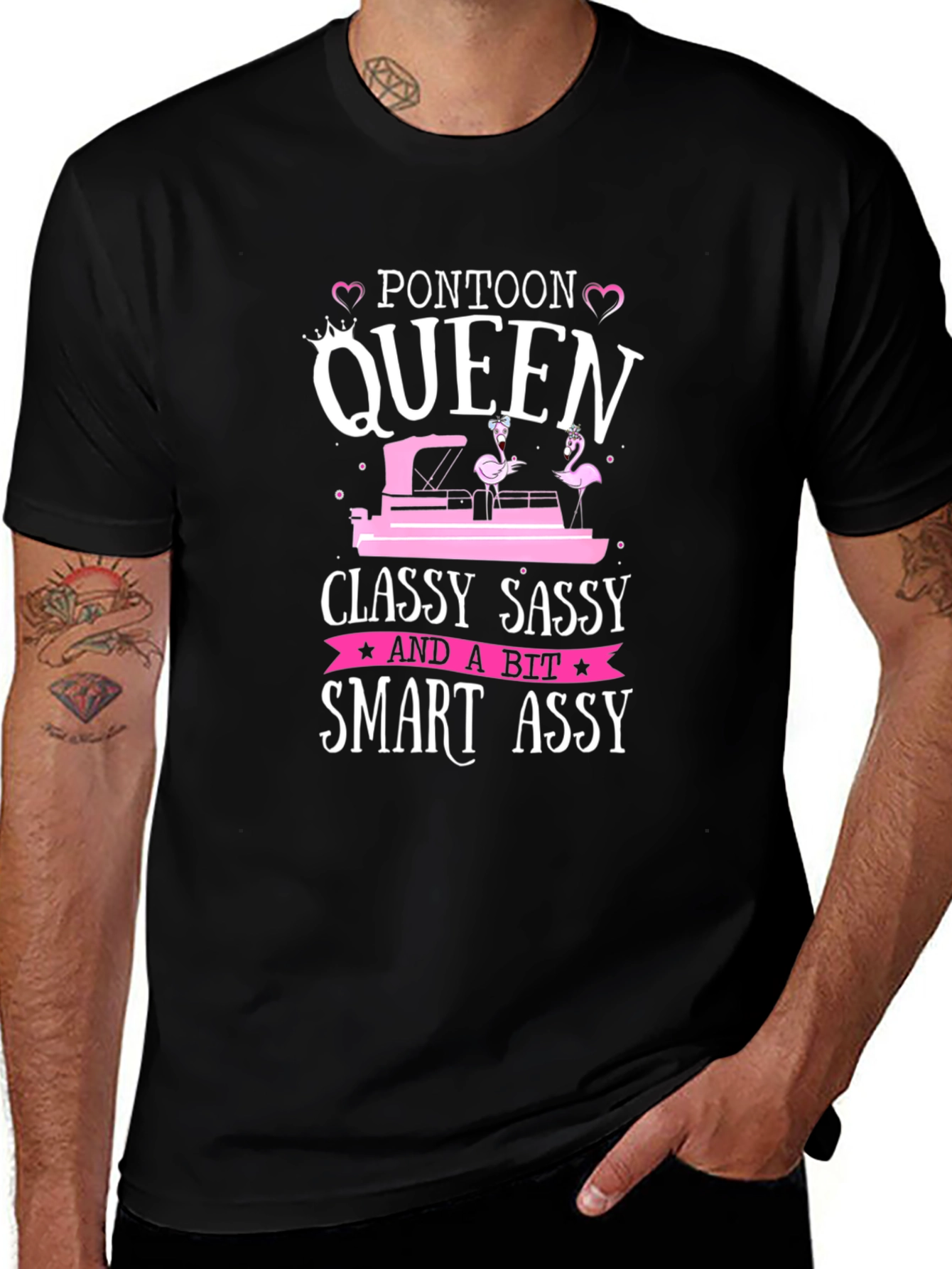Pontoon Queen Graphic Tee