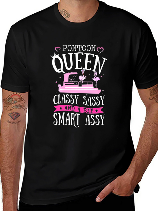 Pontoon Queen Graphic Tee
