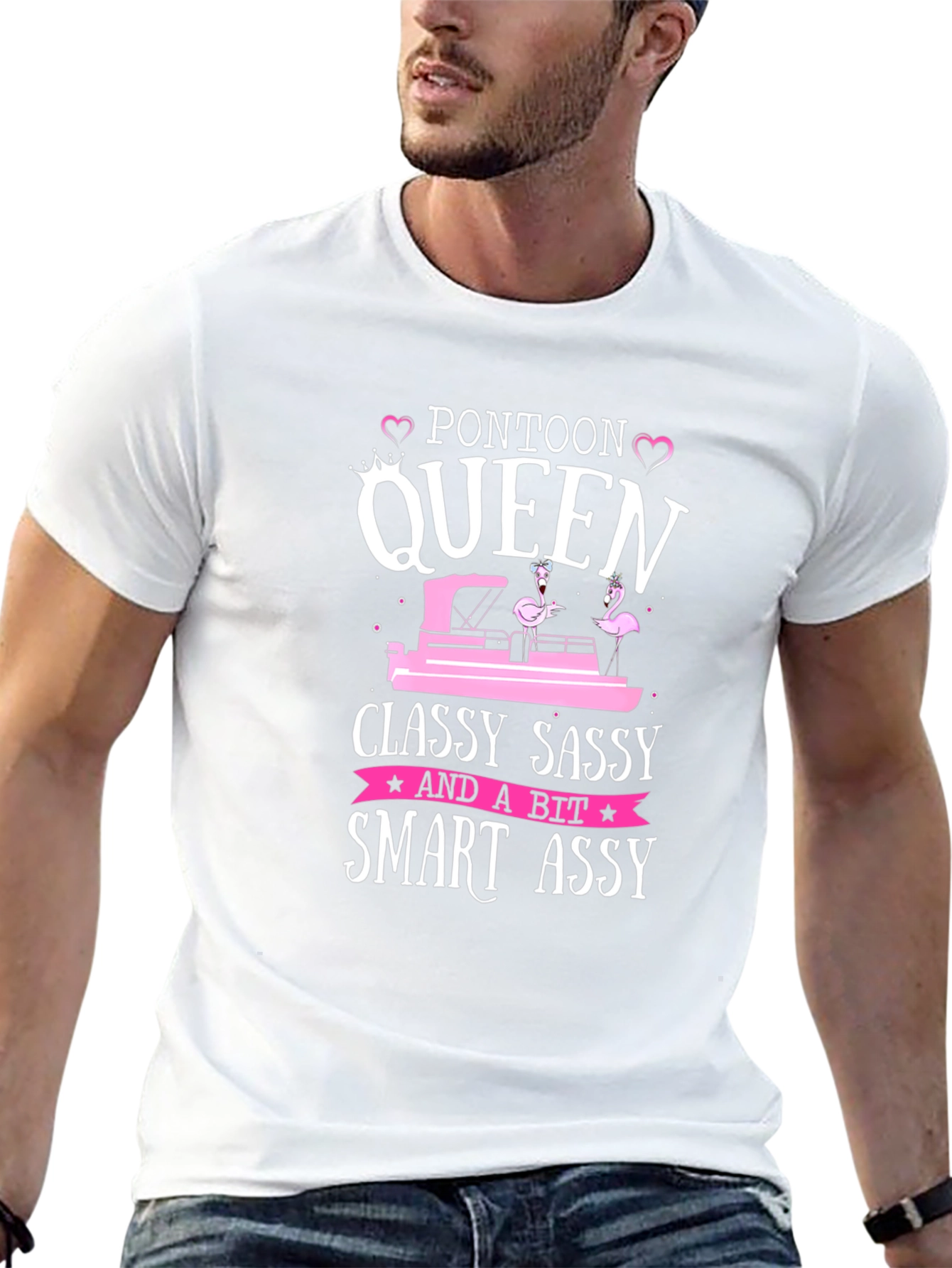 Pontoon Queen Graphic Tee