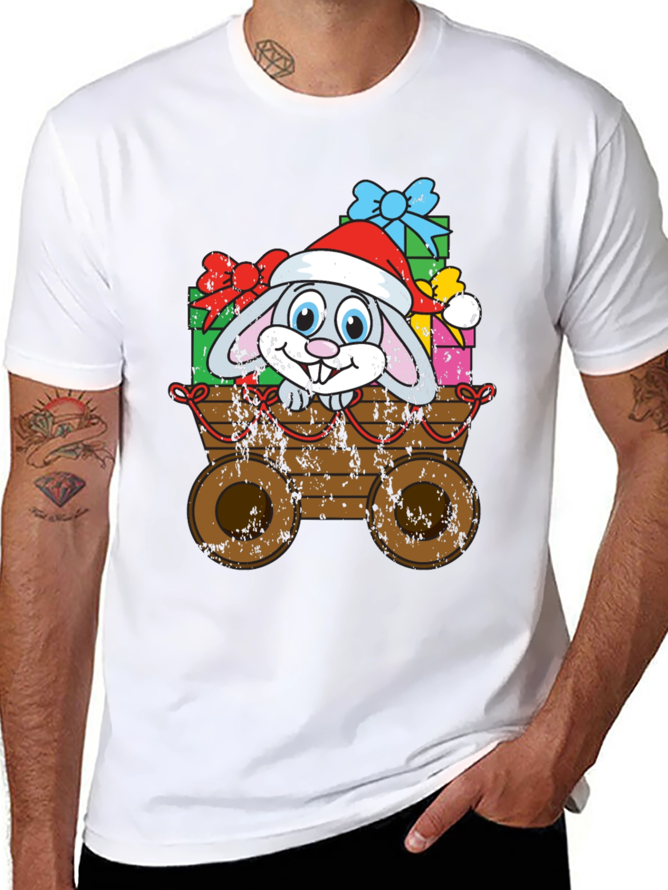 Festive Bunny T-Shirt