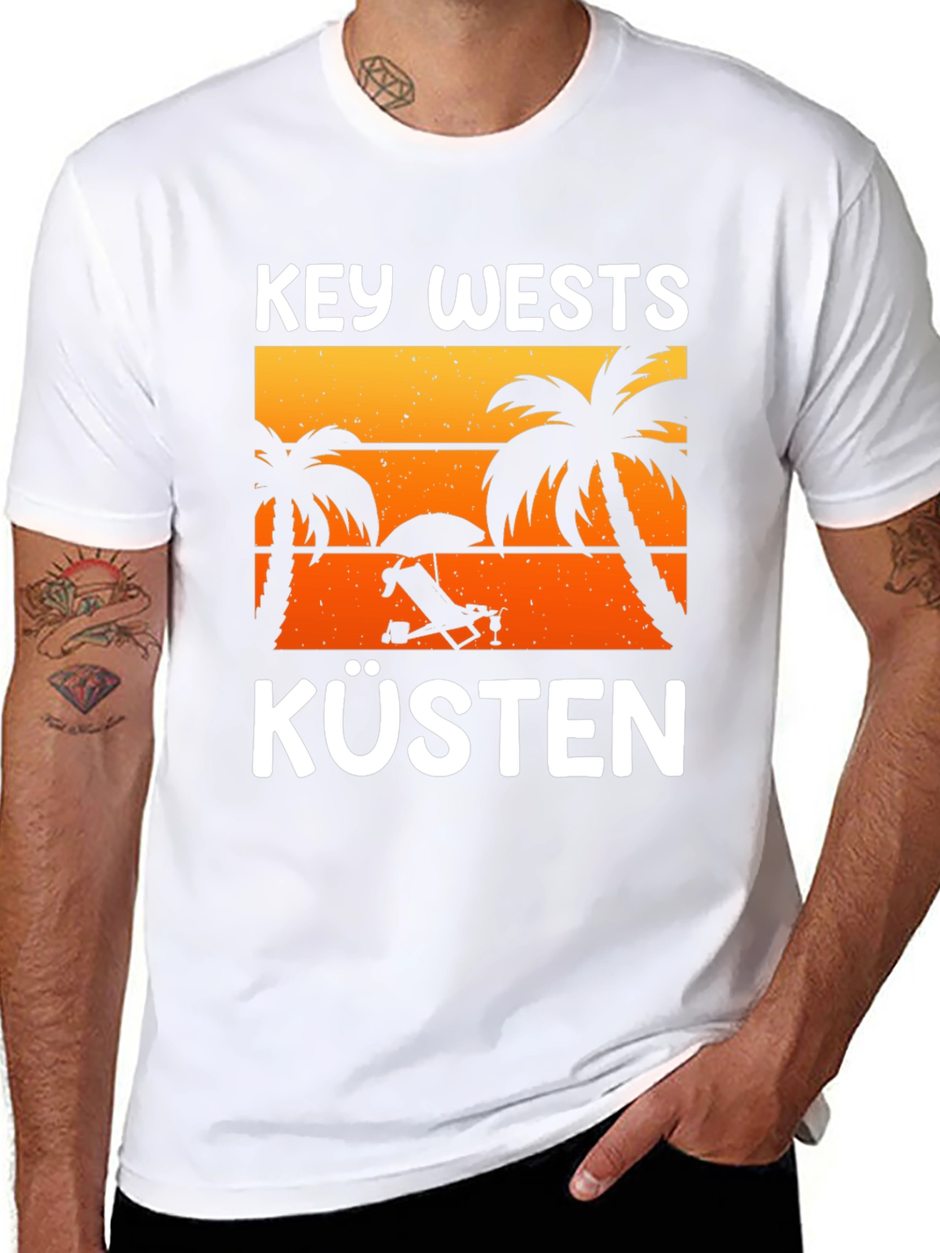 Key Wests Küsten T-Shirt
