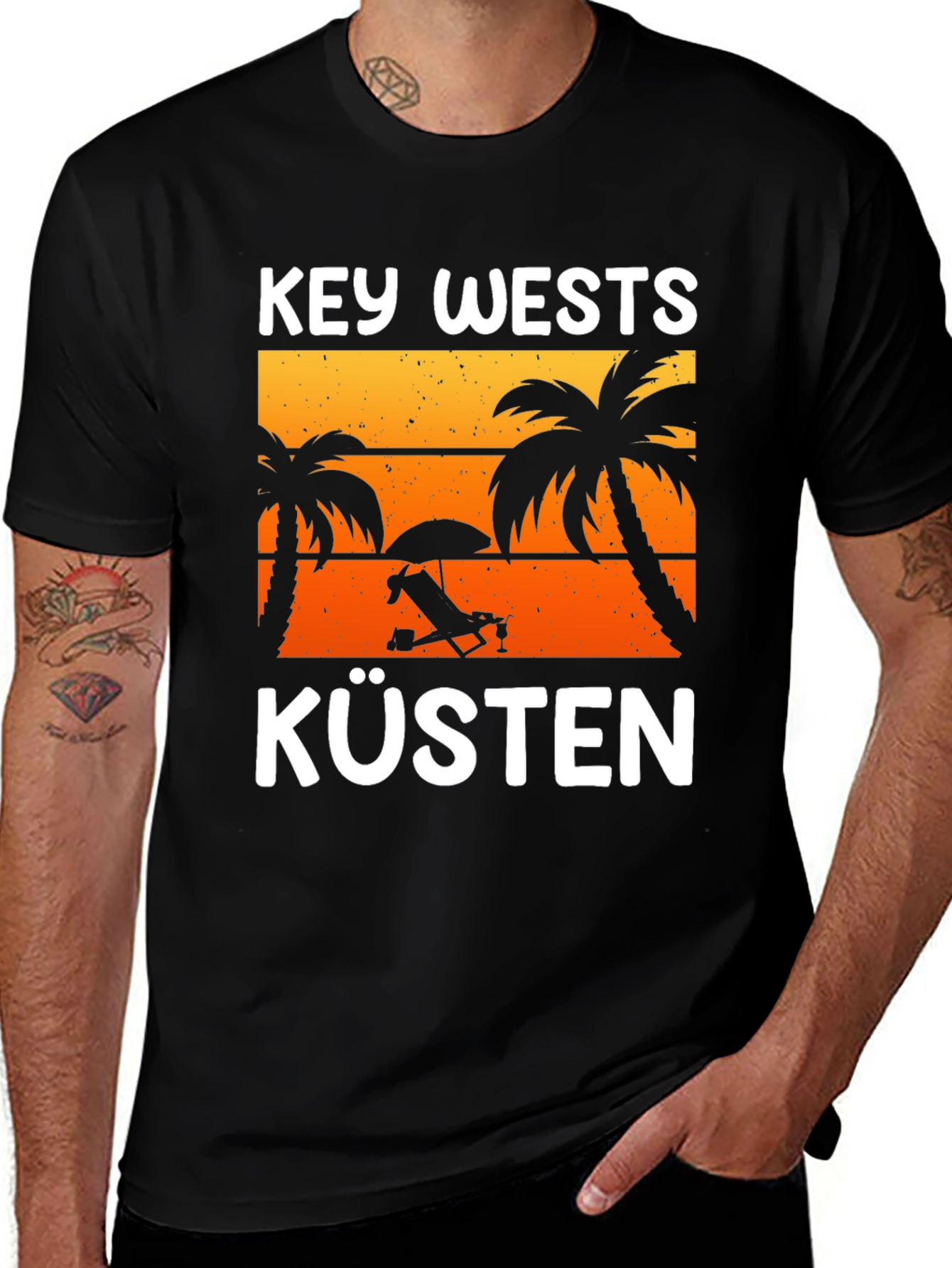 Key Wests Küsten T-Shirt
