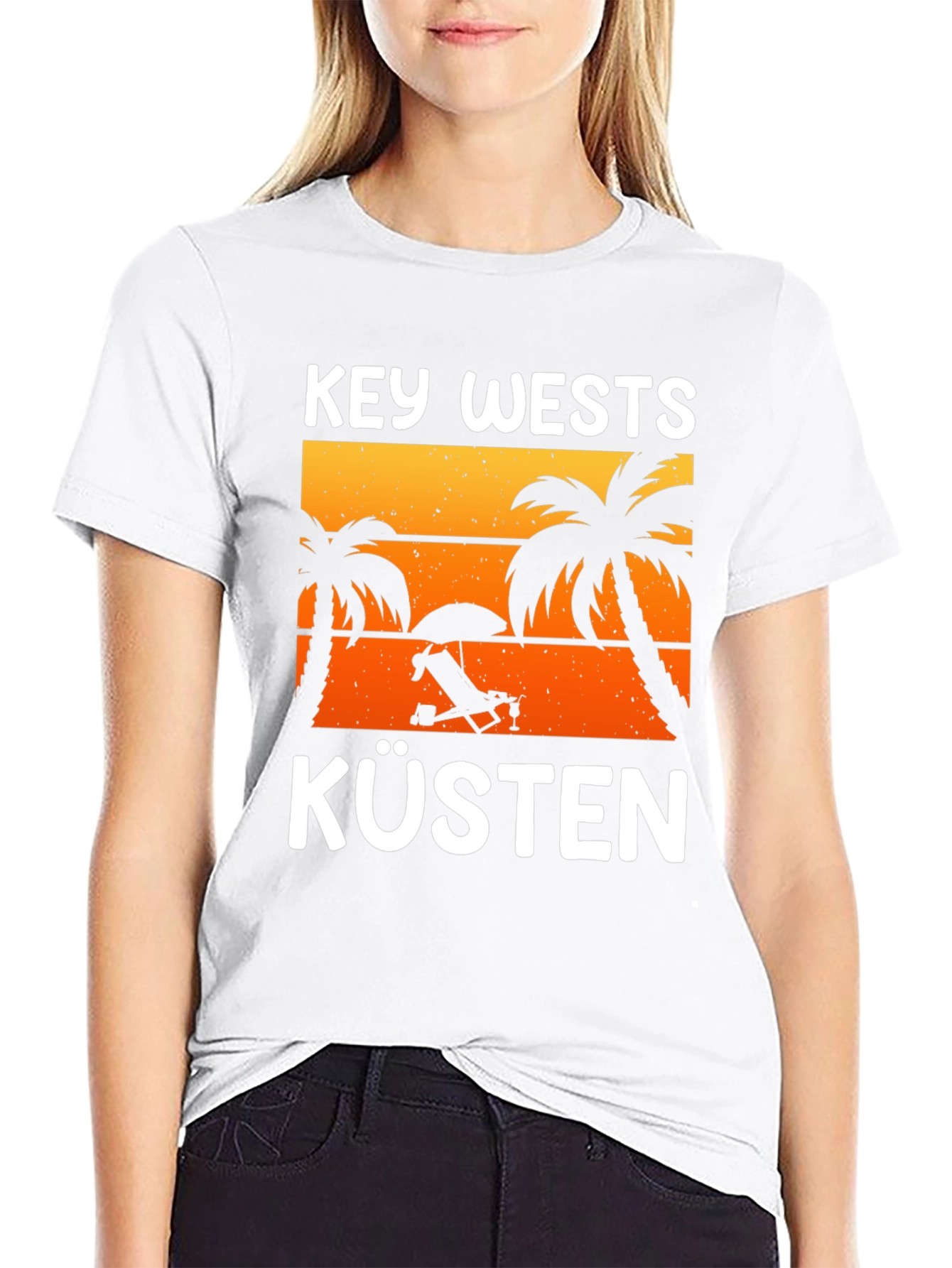Key Wests Küsten T-Shirt