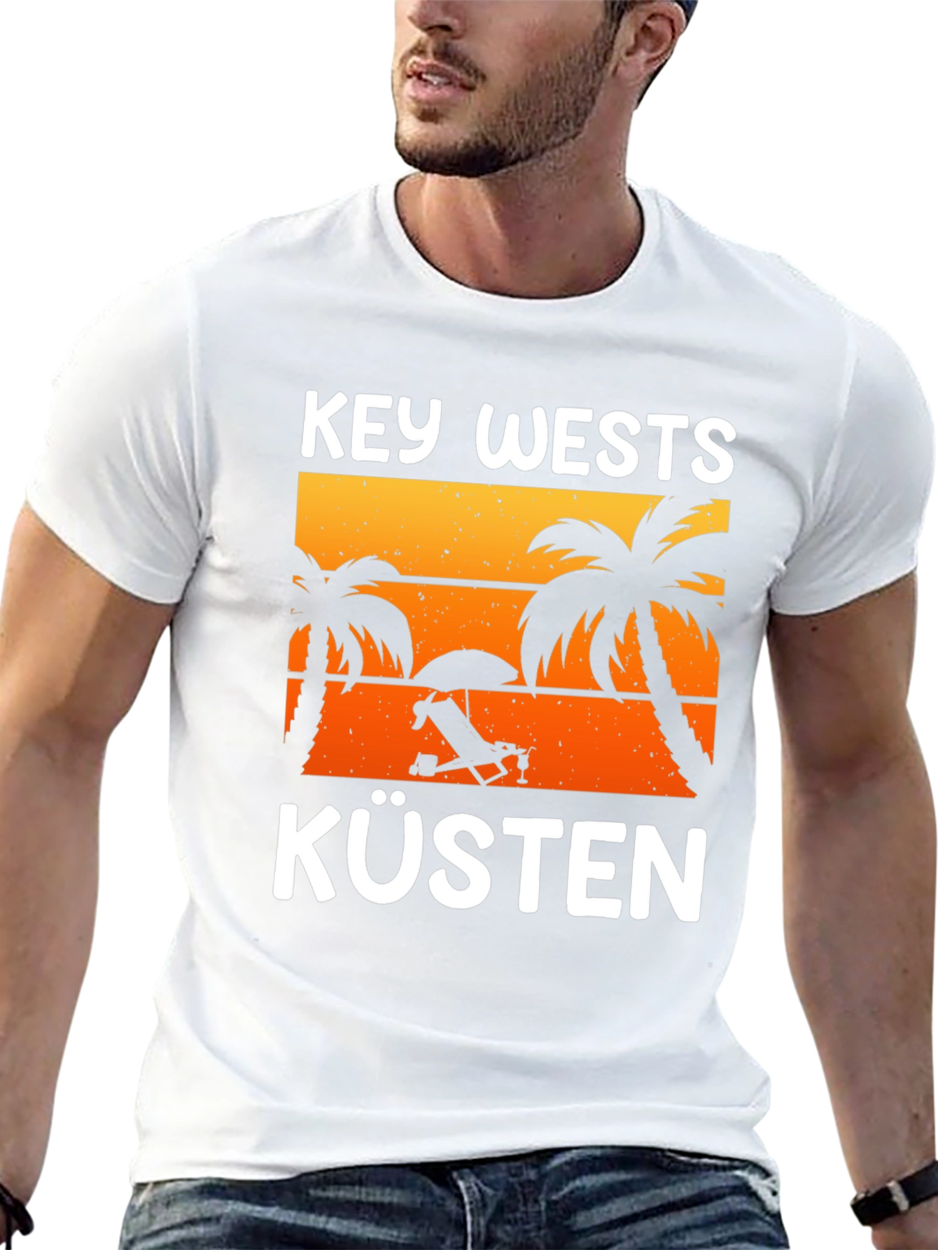 Key Wests Küsten T-Shirt