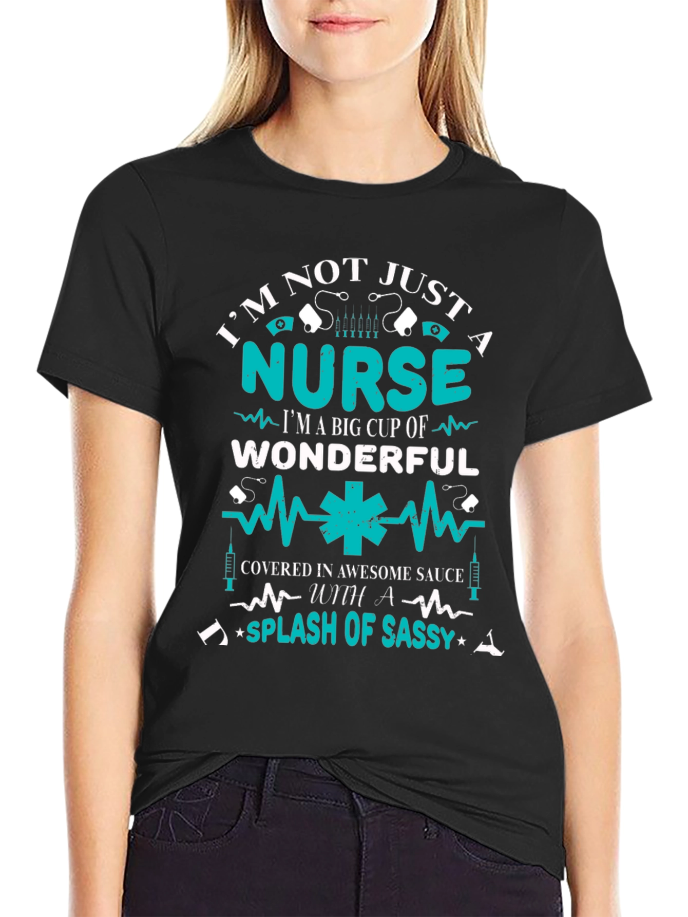 Nurse Sassy Splash T-Shirt
