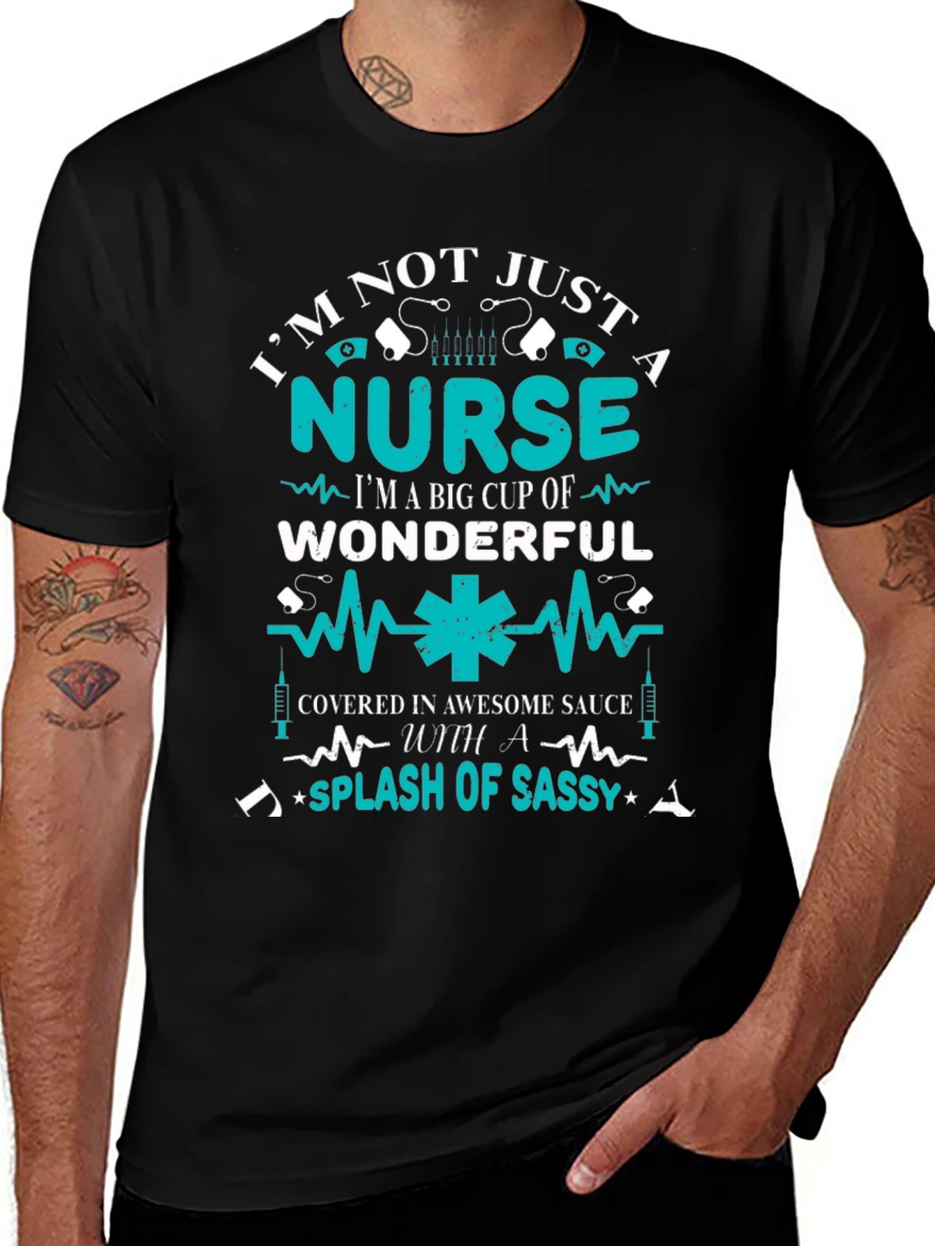 Nurse Sassy Splash T-Shirt