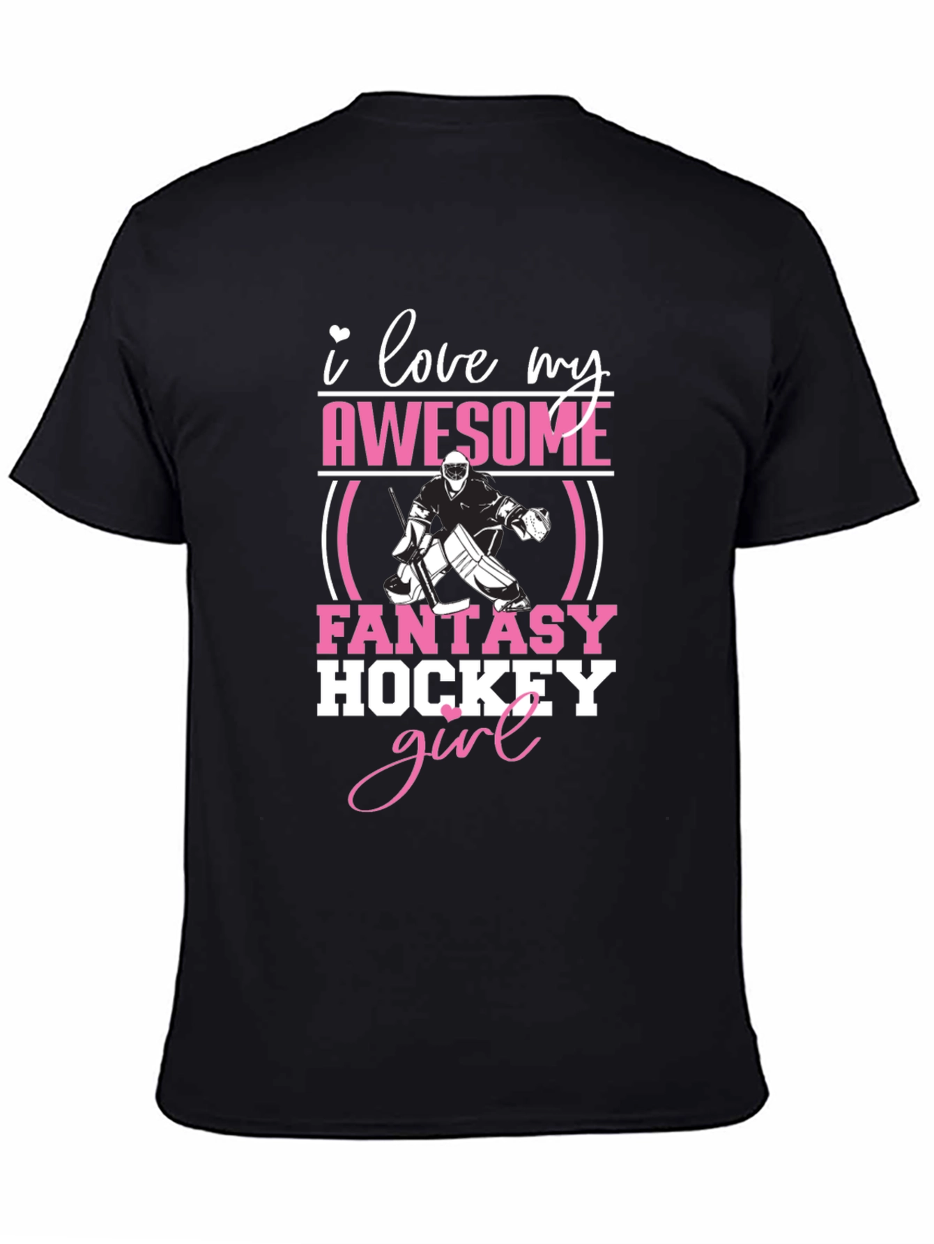 Awesome Fantasy Hockey Girl T-Shirt