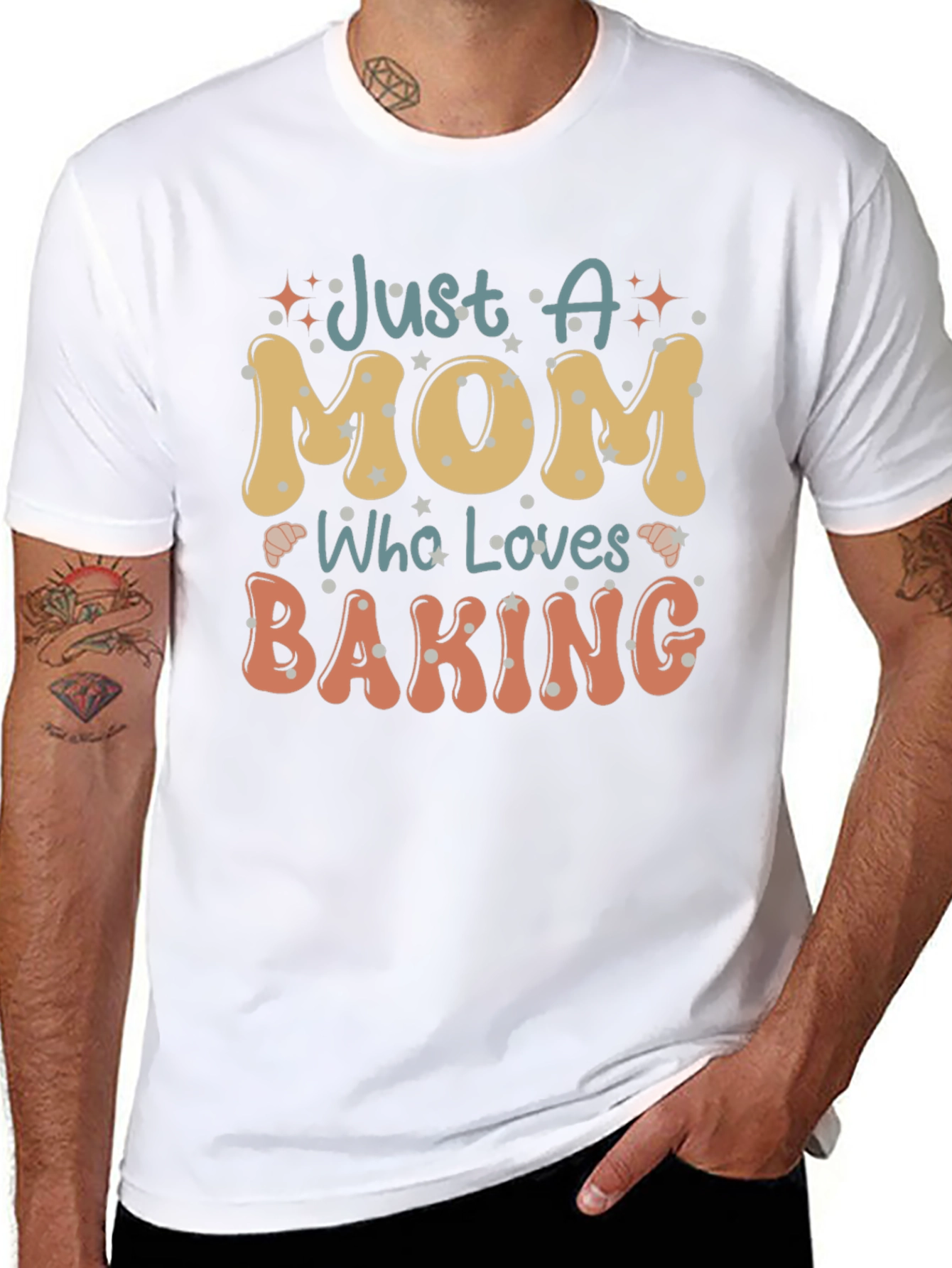 Just a Mom Who Loves Baking T-Shirt