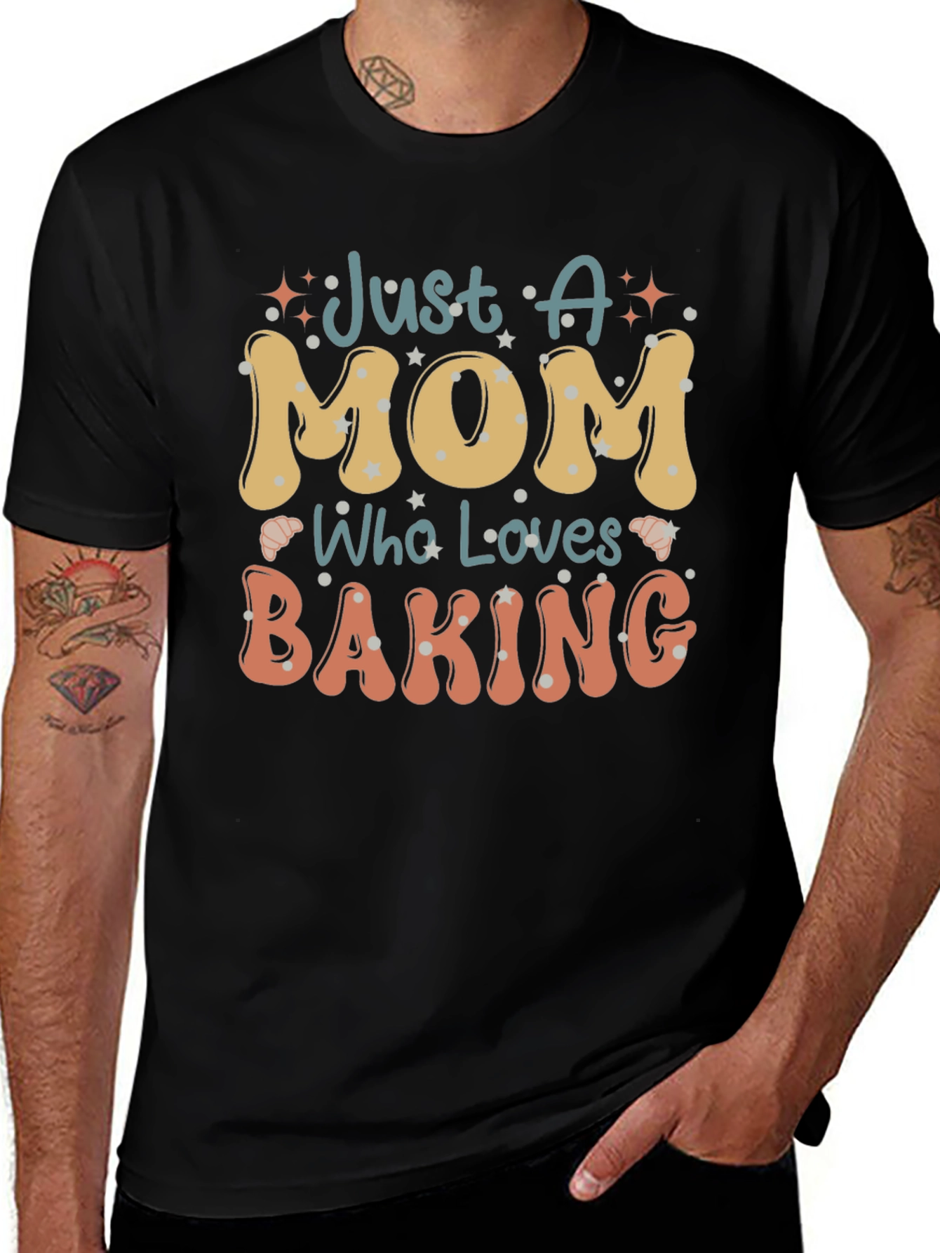 Just a Mom Who Loves Baking T-Shirt