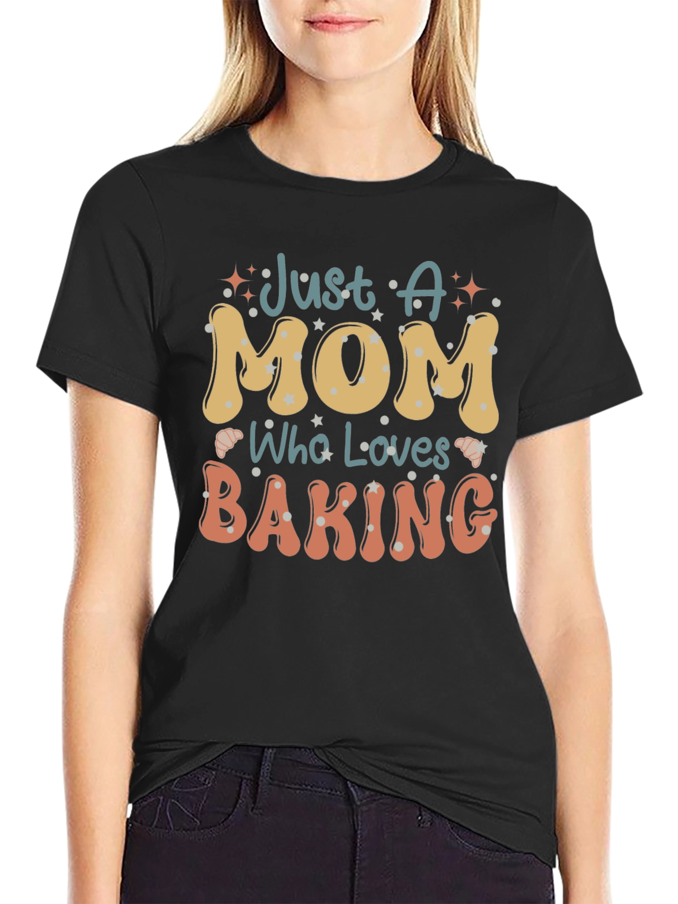 Just a Mom Who Loves Baking T-Shirt