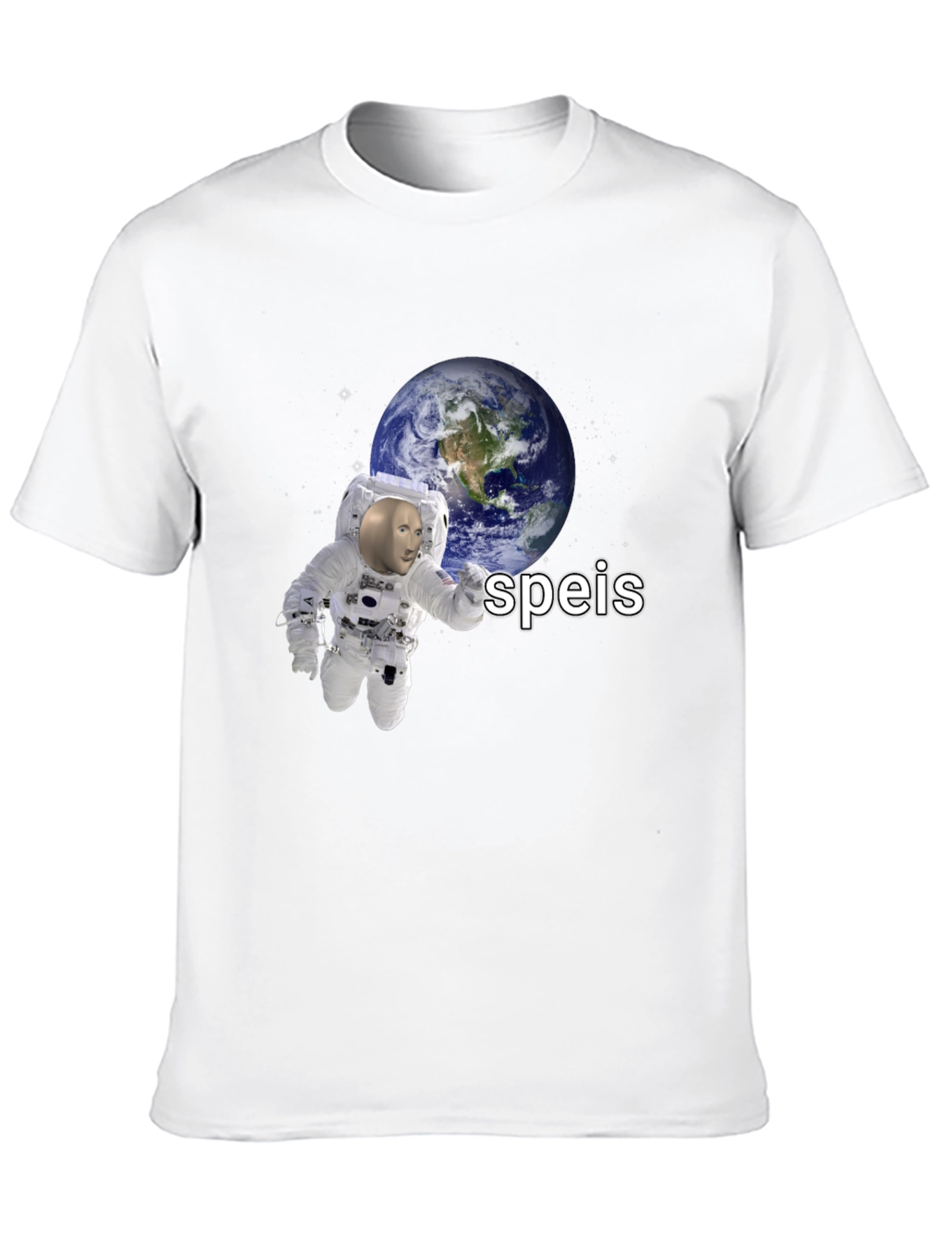 Speis Stonks Meme Astronaut T-Shirt