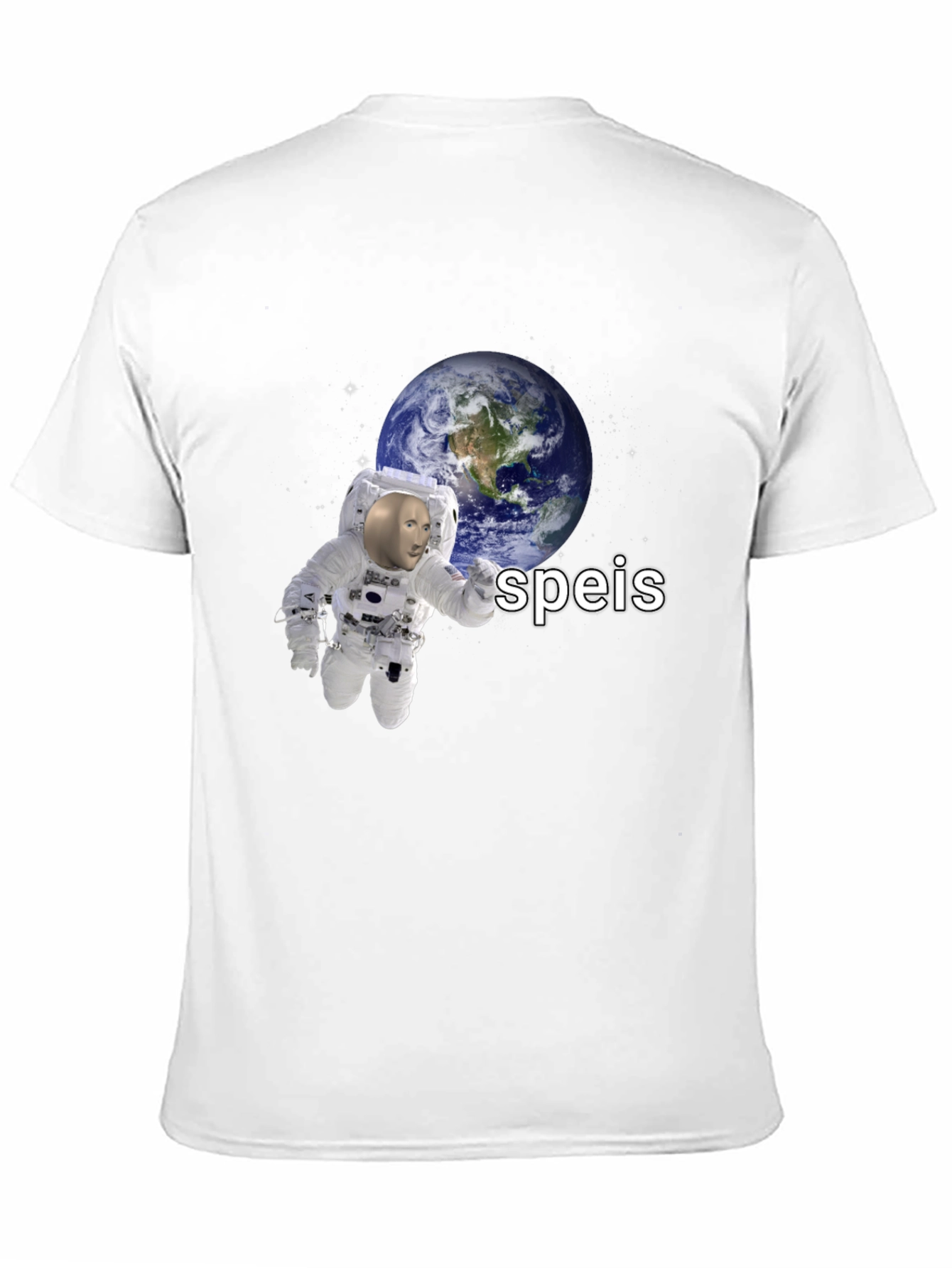 Speis Stonks Meme Astronaut T-Shirt