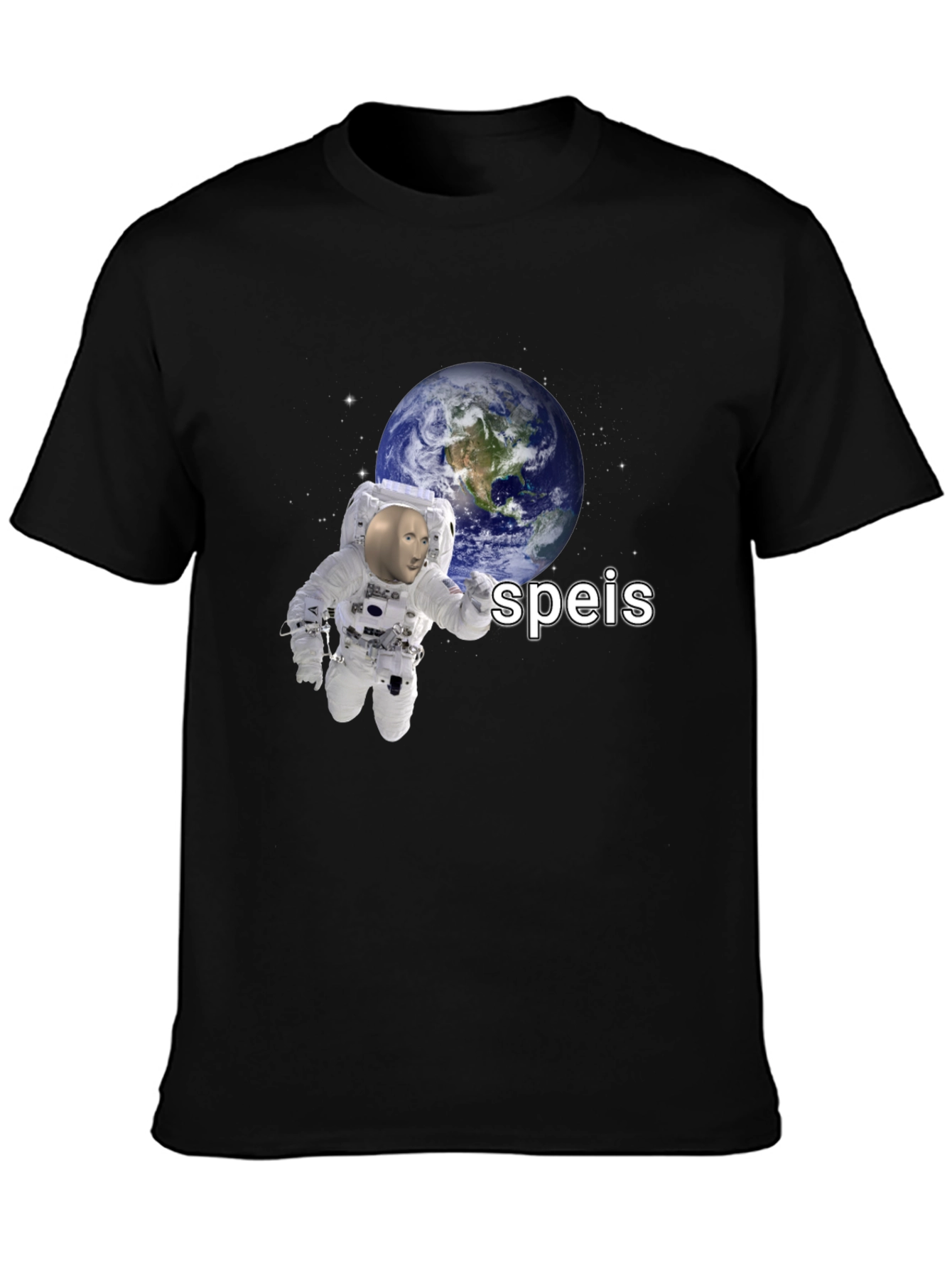 Speis Stonks Meme Astronaut T-Shirt