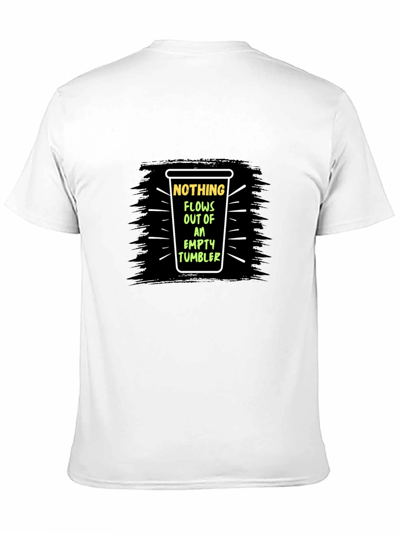 Empty Tumbler Graphic T-Shirt